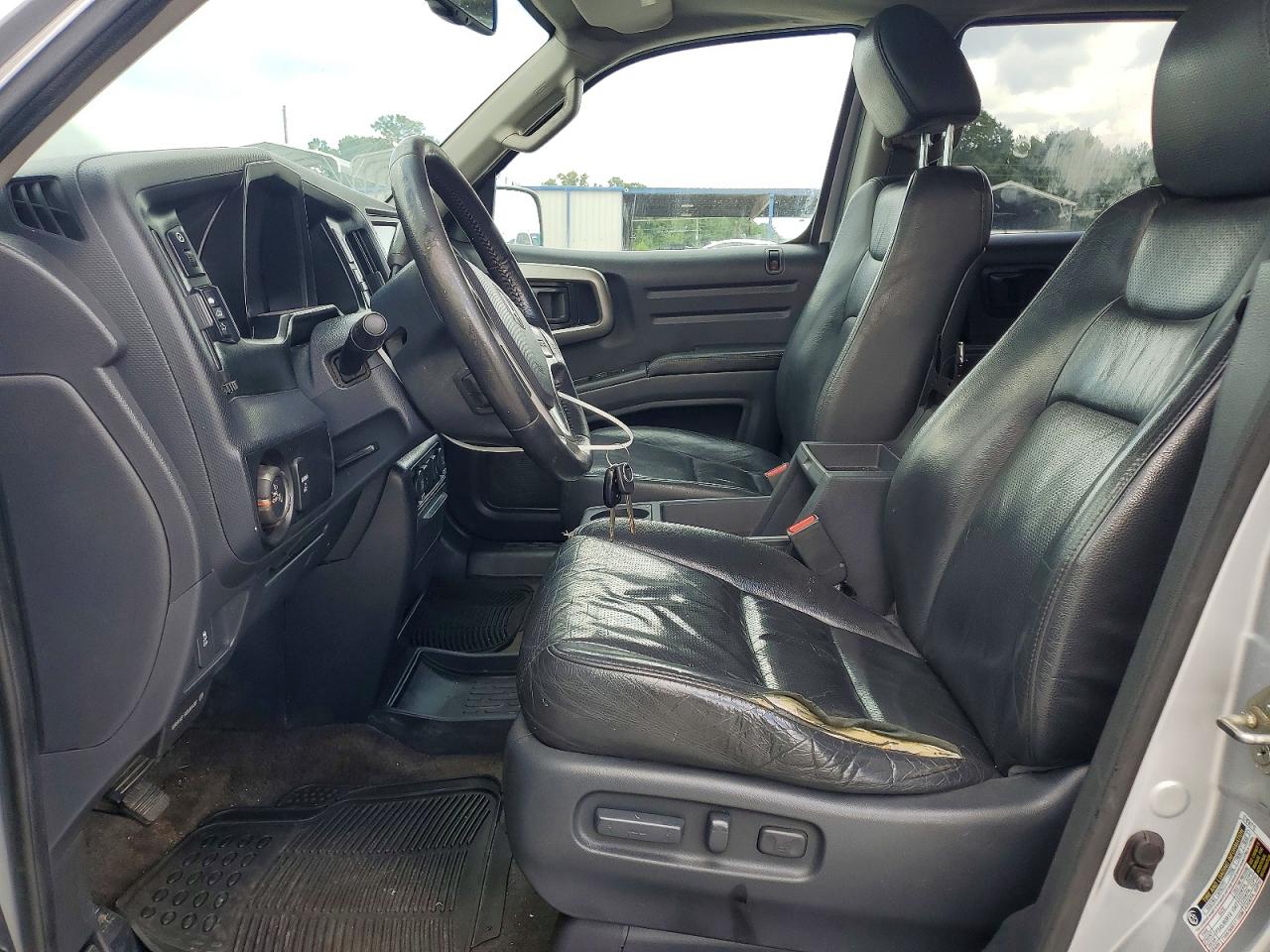 2014 Honda Ridgeline Rtl-s Silver vin: 5FPYK1F61EB007179