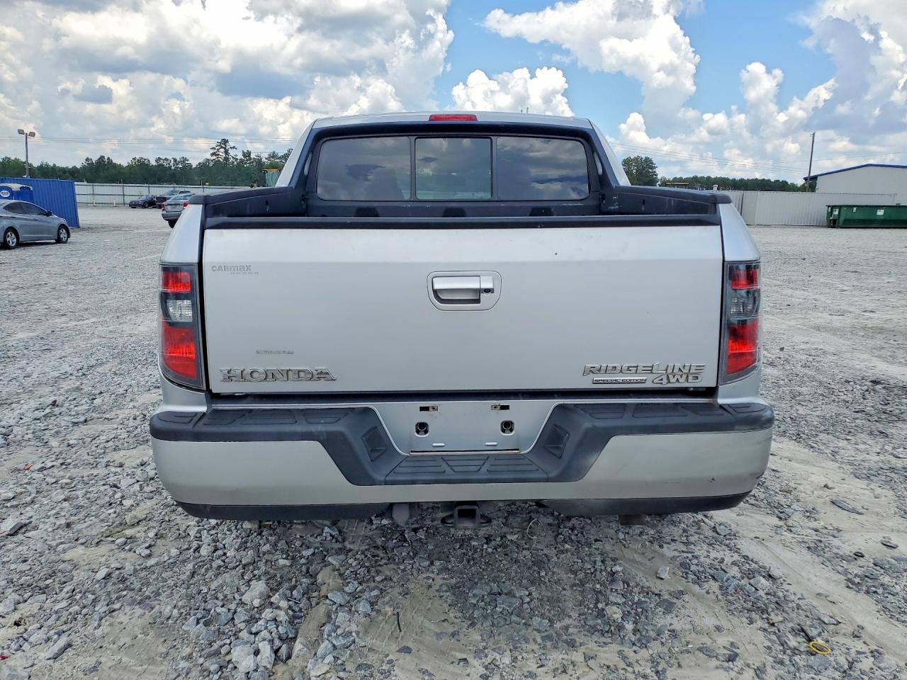2014 Honda Ridgeline Rtl-s Silver vin: 5FPYK1F61EB007179