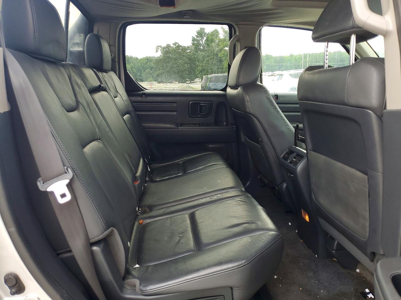 2014 Honda Ridgeline Rtl-s Silver vin: 5FPYK1F61EB007179
