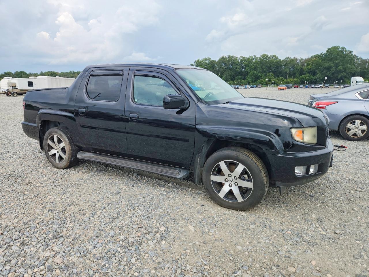 2014 Honda Ridgeline Rtl-s Black vin: 5FPYK1F65EB009016