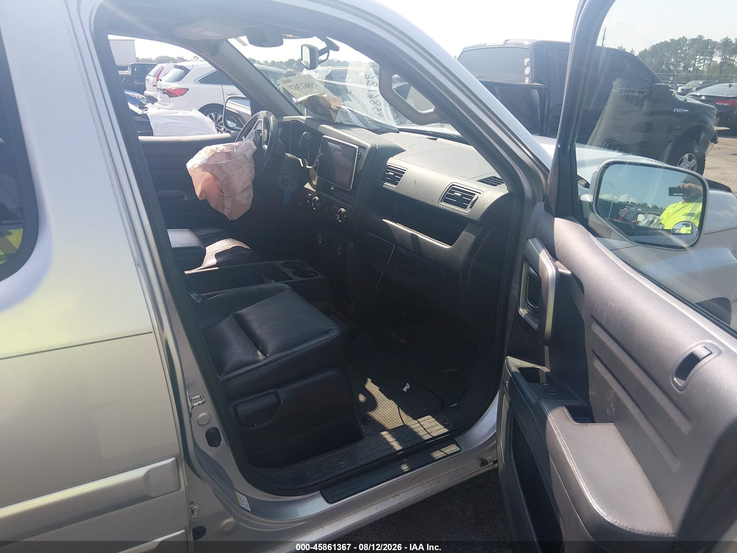 2014 Honda Ridgeline Se Silver vin: 5FPYK1F66EB009476