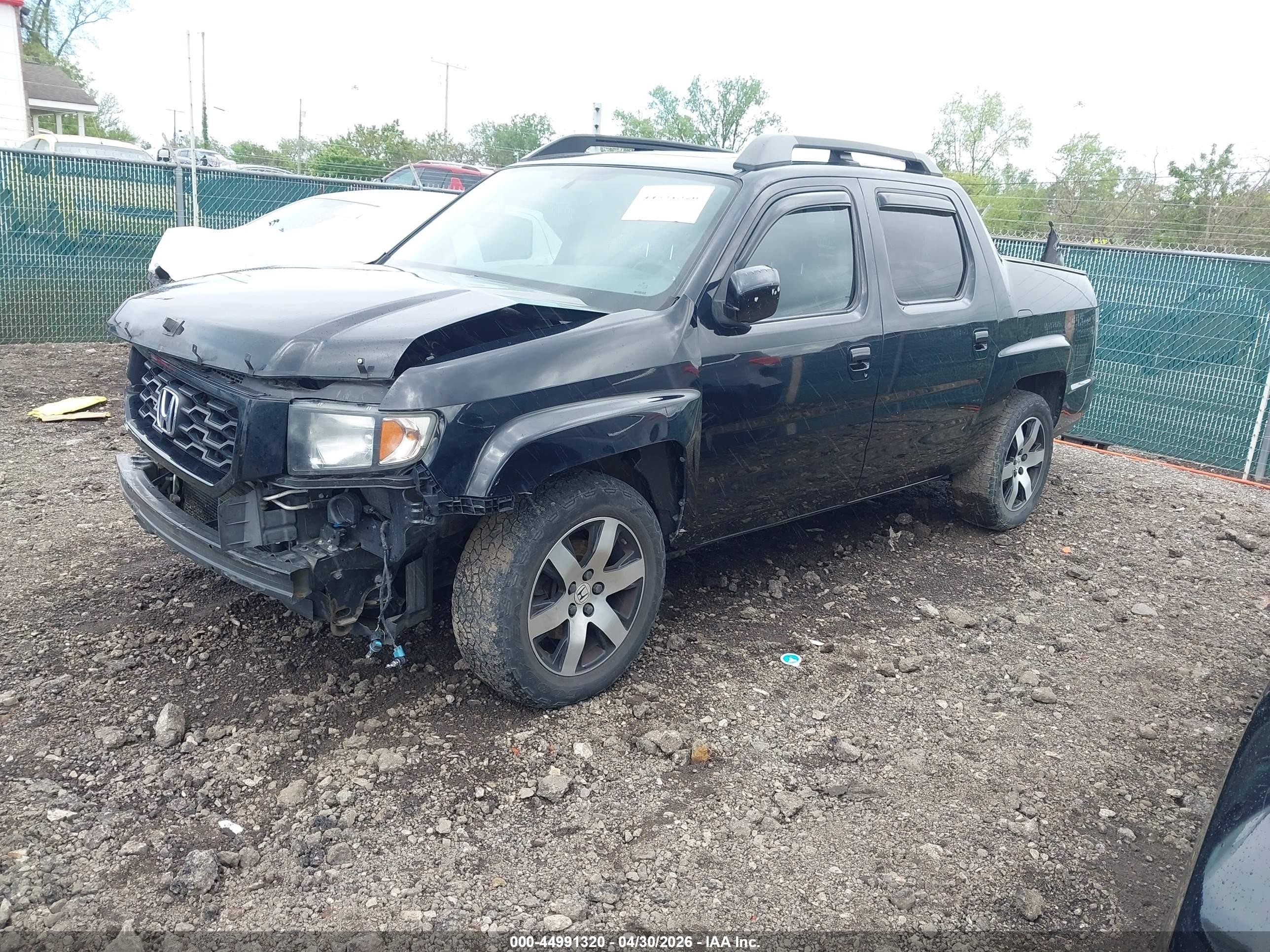 2014 Honda Ridgeline Se Black vin: 5FPYK1F67EB006988