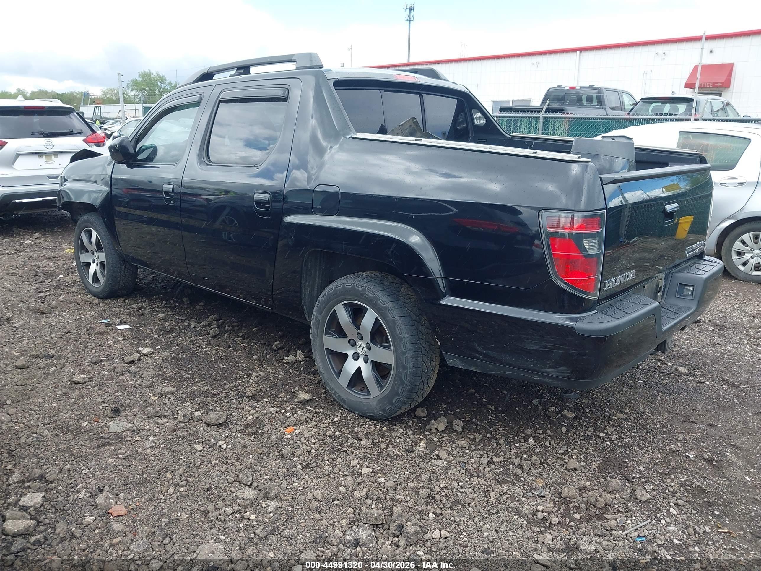 2014 Honda Ridgeline Se Black vin: 5FPYK1F67EB006988