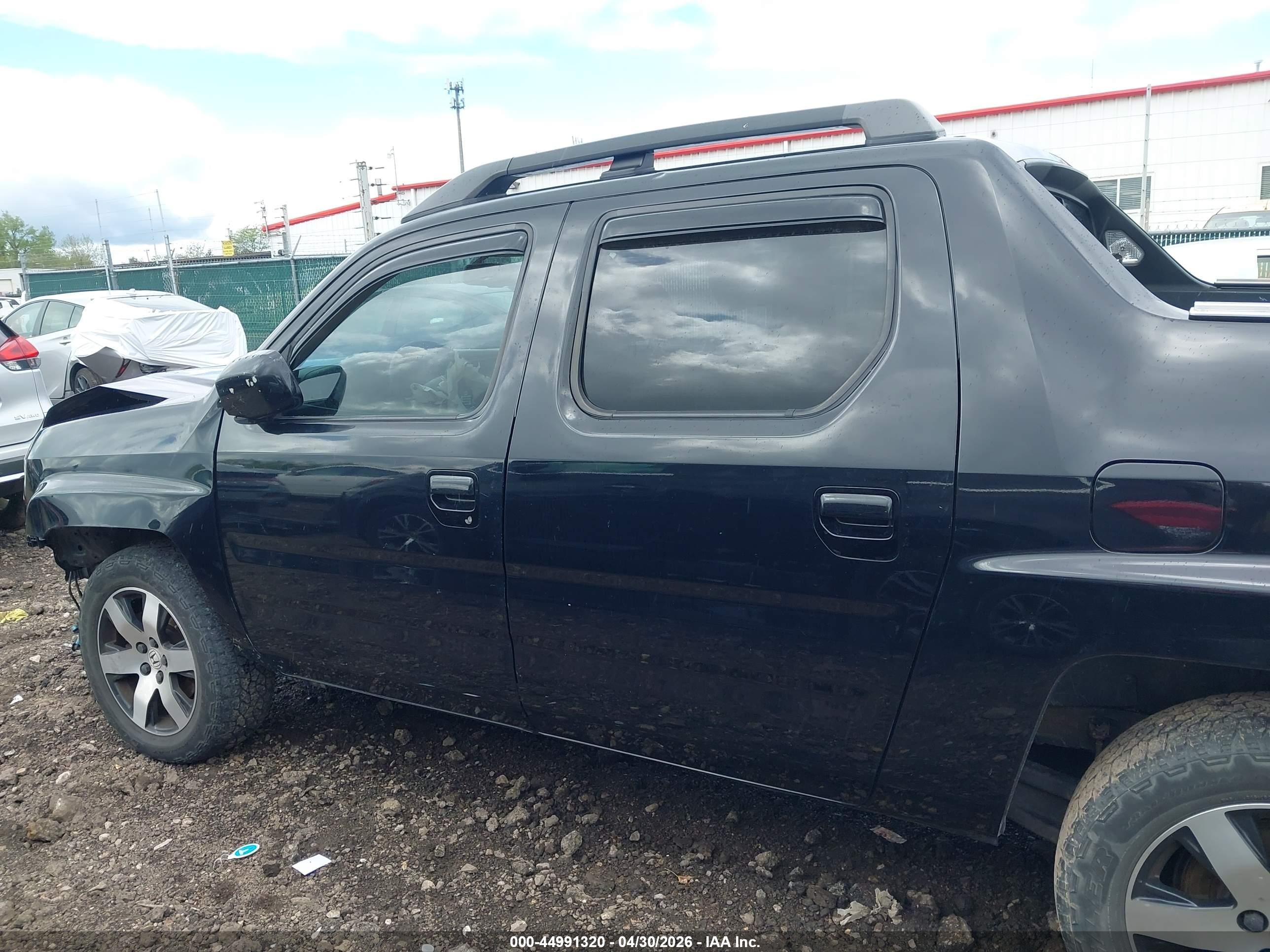 2014 Honda Ridgeline Se Black vin: 5FPYK1F67EB006988