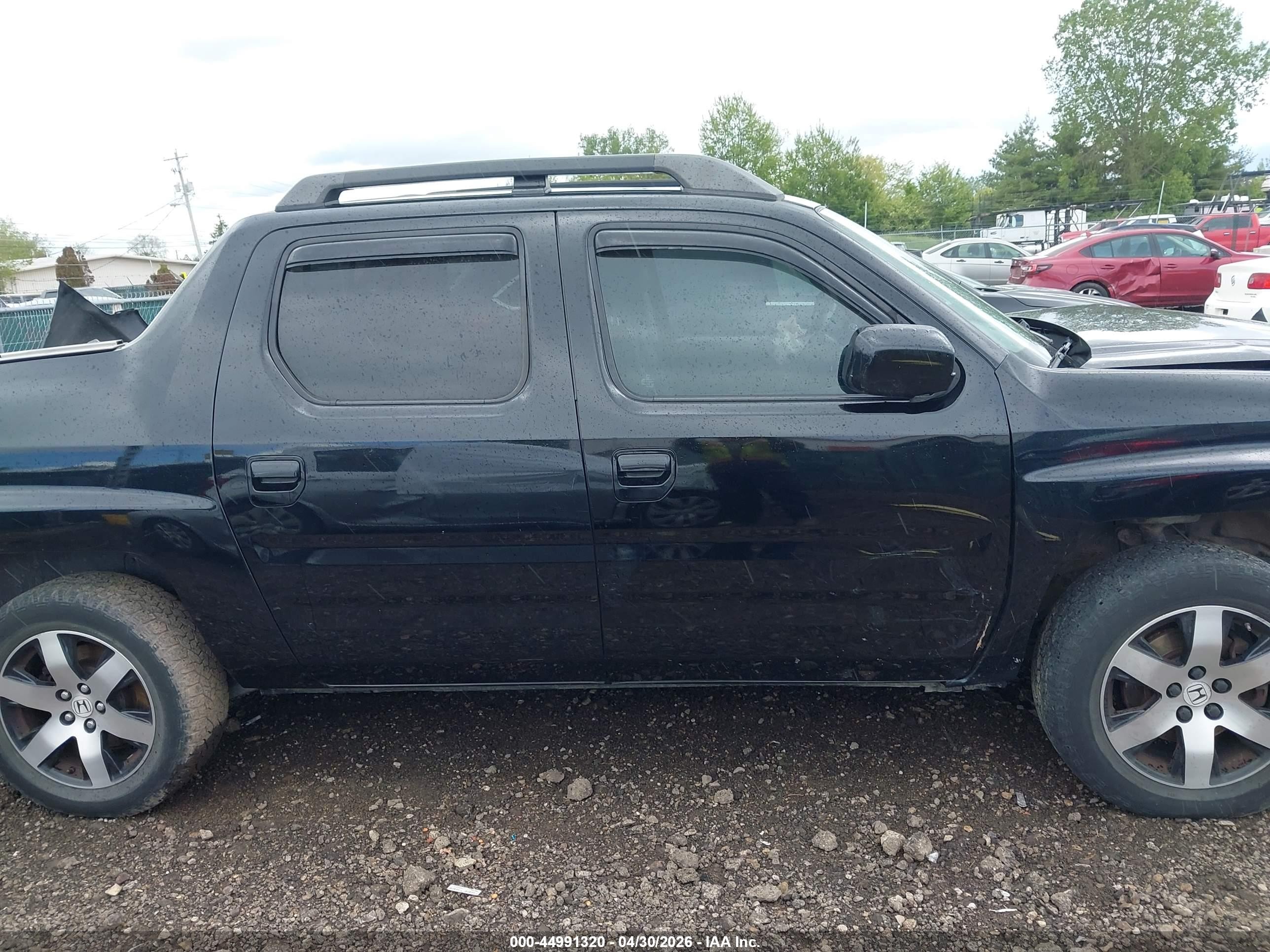 2014 Honda Ridgeline Se Black vin: 5FPYK1F67EB006988