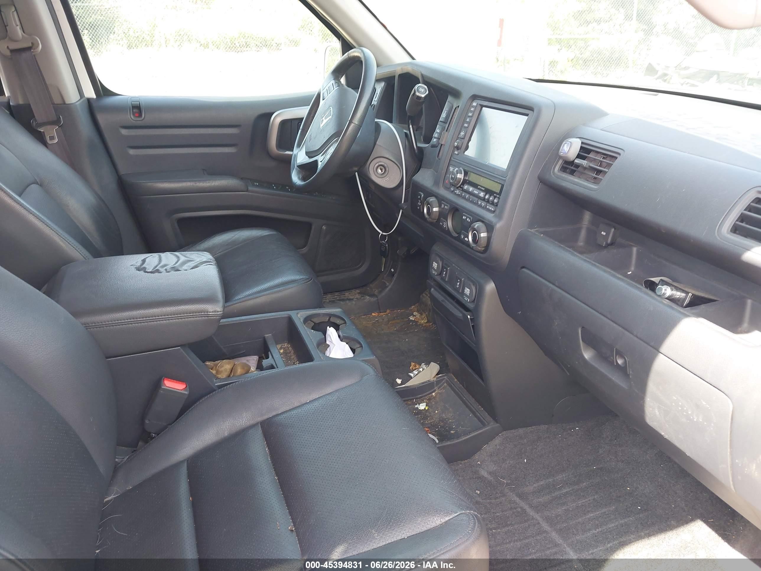 2014 Honda Ridgeline Se White vin: 5FPYK1F67EB010376
