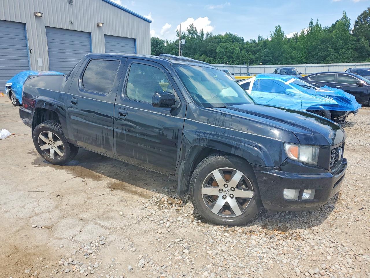 2014 Honda Ridgeline Rtl-s Black vin: 5FPYK1F68EB007468