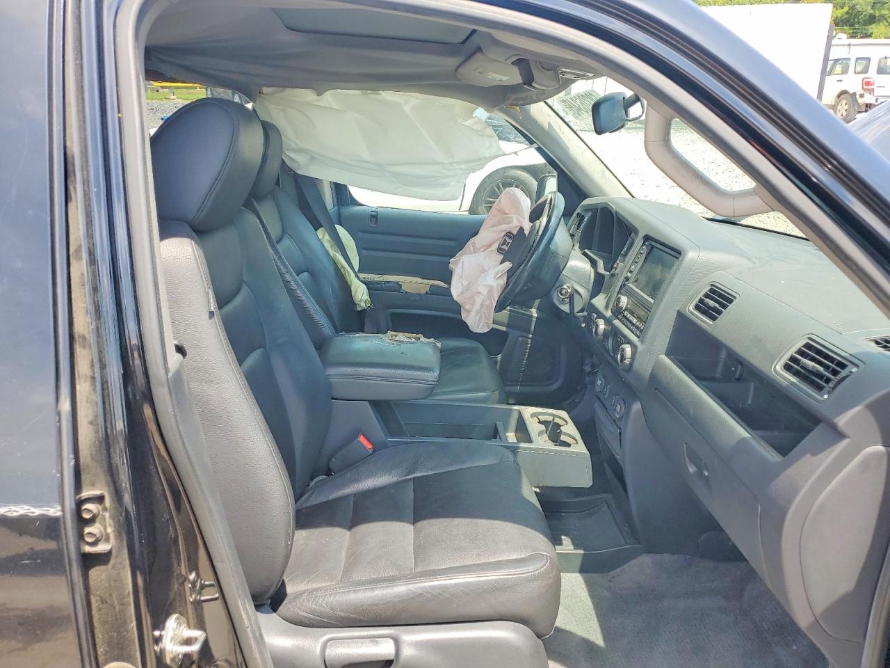 2014 Honda Ridgeline Rtl-s Black vin: 5FPYK1F68EB007468