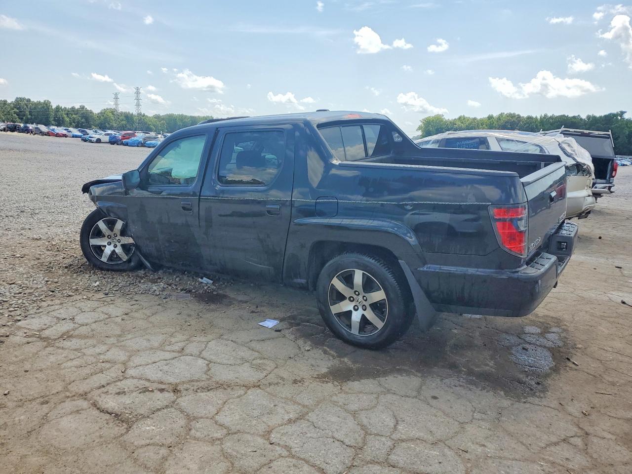 2014 Honda Ridgeline Rtl-s Black vin: 5FPYK1F68EB007468