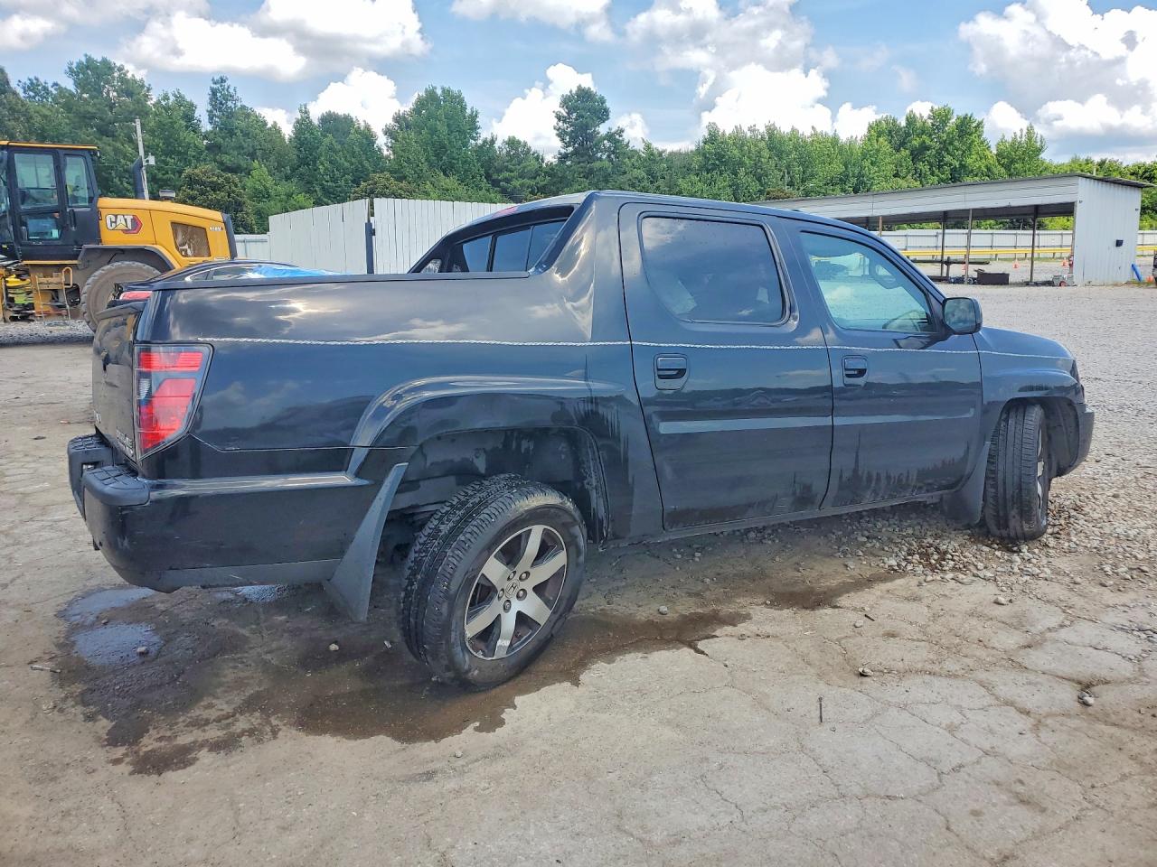 2014 Honda Ridgeline Rtl-s Black vin: 5FPYK1F68EB007468