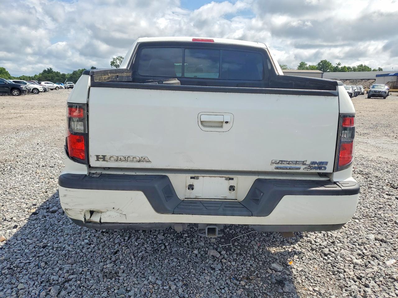 2014 Honda Ridgeline Rtl-s White vin: 5FPYK1F6XEB014048