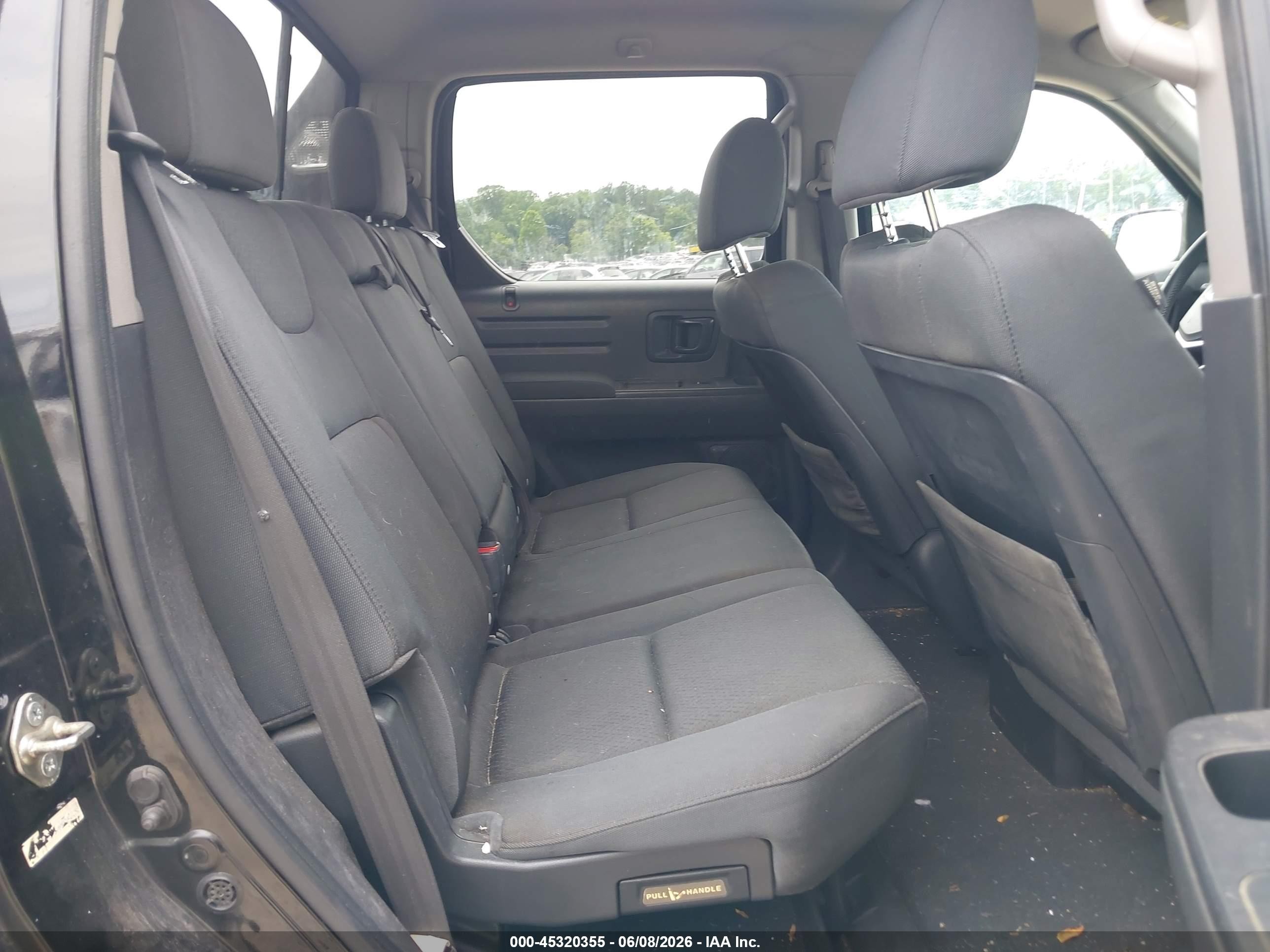 2014 Honda Ridgeline Sport Black vin: 5FPYK1F70EB001429