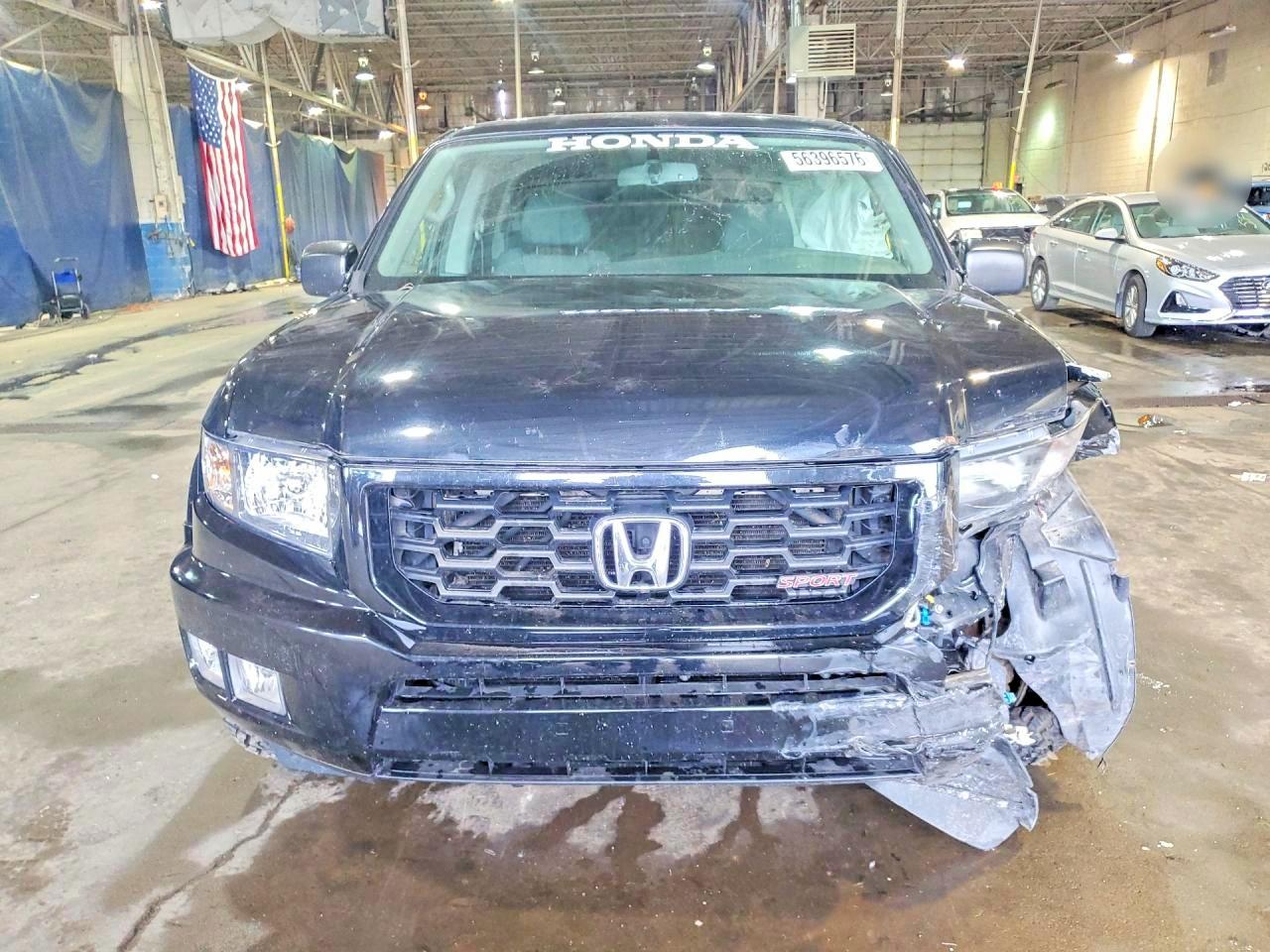 2014 Honda Ridgeline Sport Black vin: 5FPYK1F70EB004234