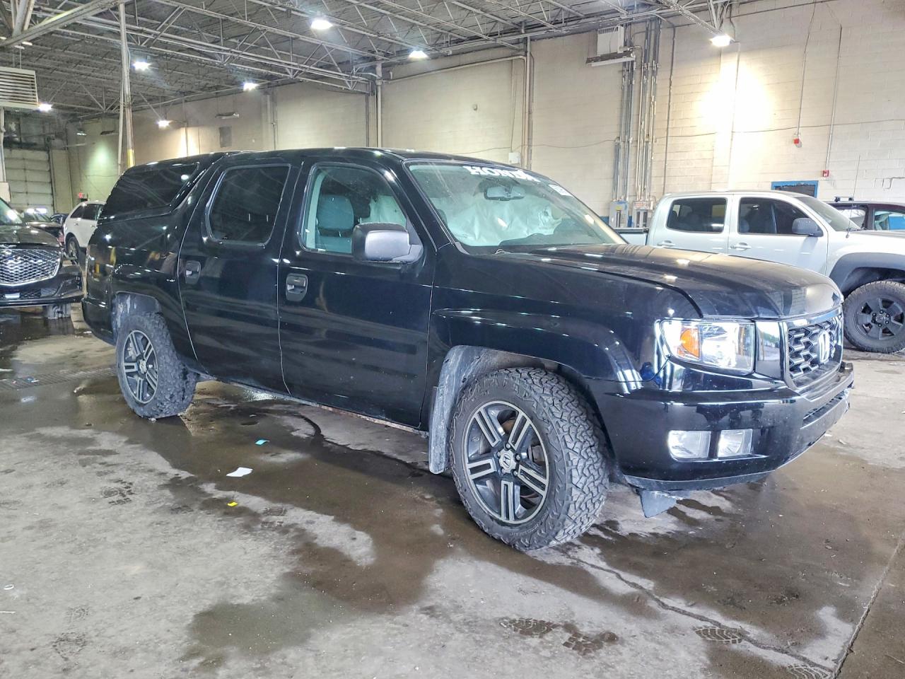 2014 Honda Ridgeline Sport Black vin: 5FPYK1F70EB004234