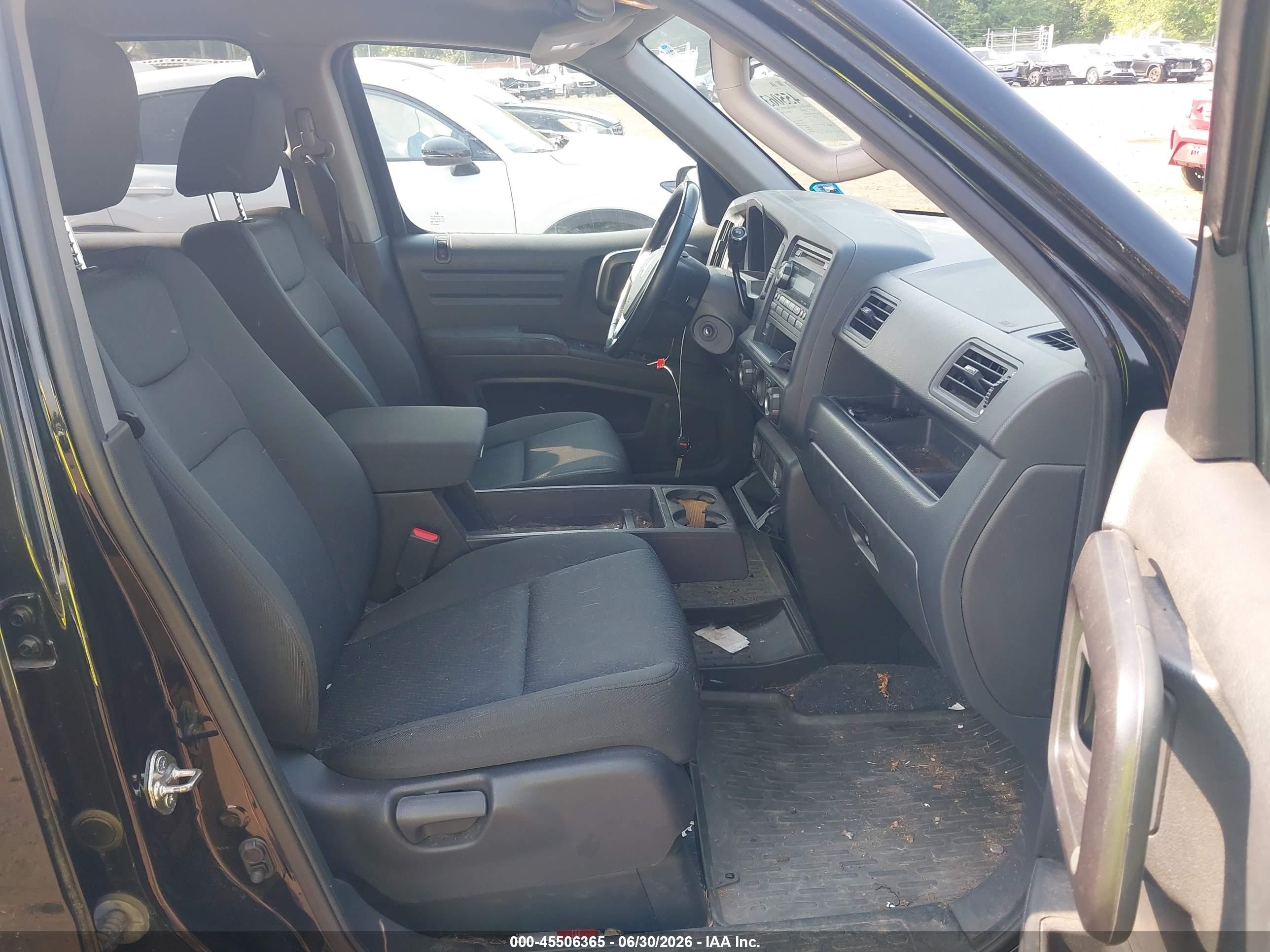 2013 Honda Ridgeline Sport Black vin: 5FPYK1F71DB008727