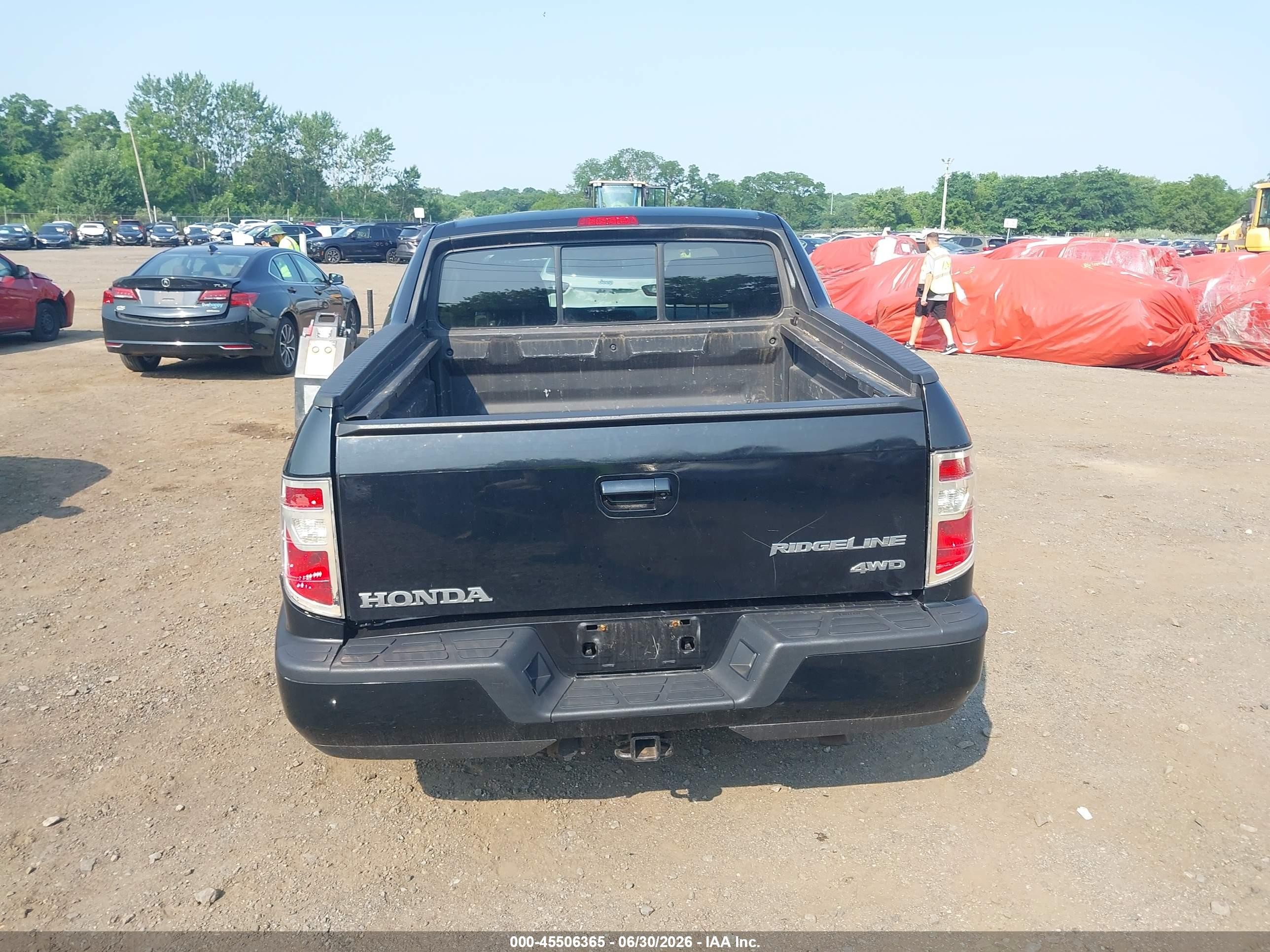 2013 Honda Ridgeline Sport Black vin: 5FPYK1F71DB008727
