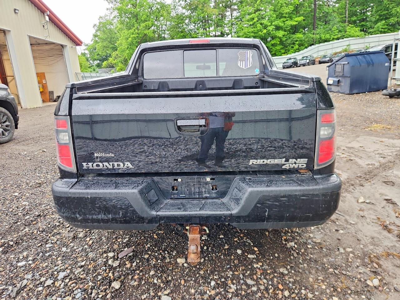 2014 Honda Ridgeline Sport Black vin: 5FPYK1F71EB008518