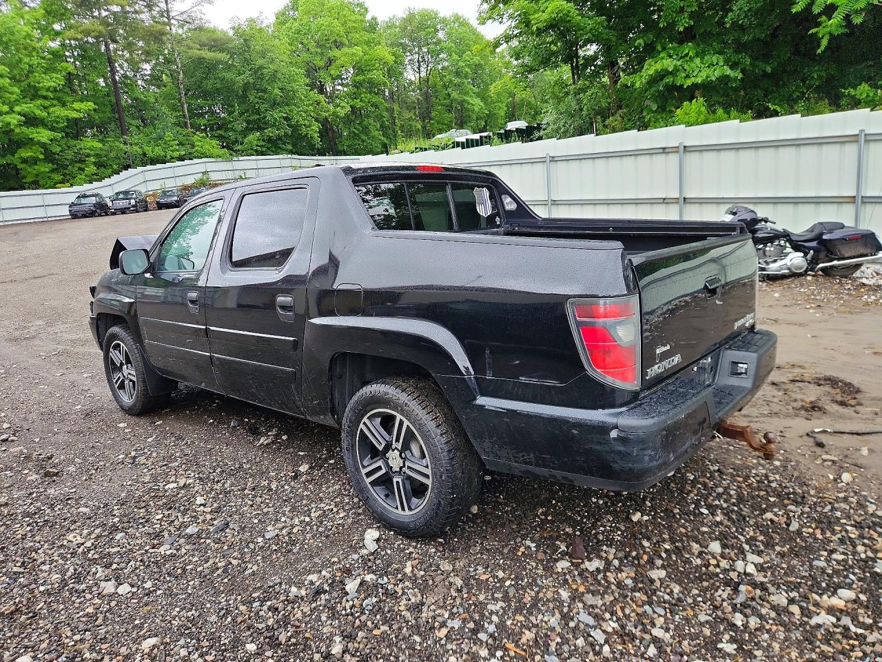 2014 Honda Ridgeline Sport Black vin: 5FPYK1F71EB008518