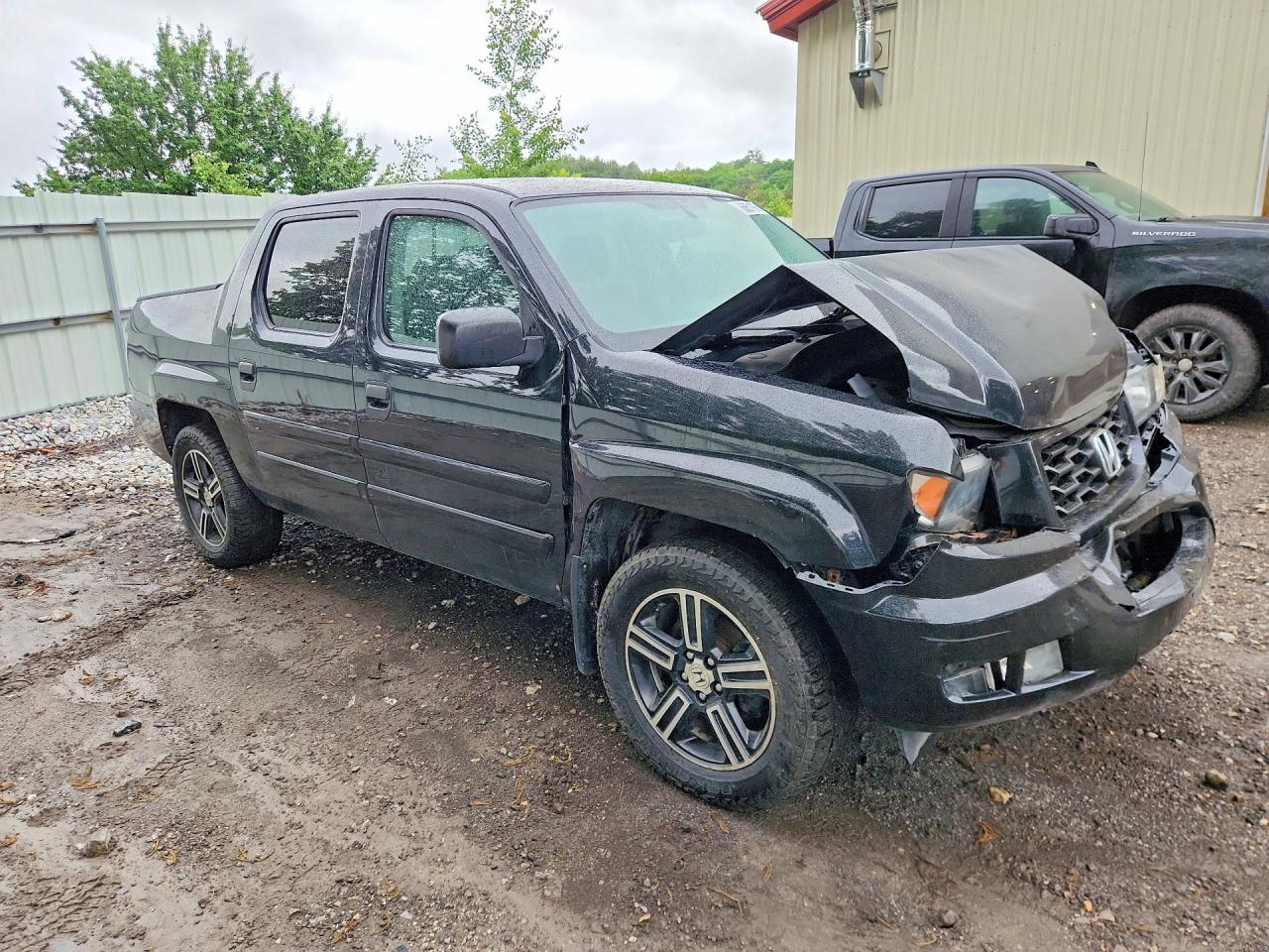 2014 Honda Ridgeline Sport Black vin: 5FPYK1F71EB008518