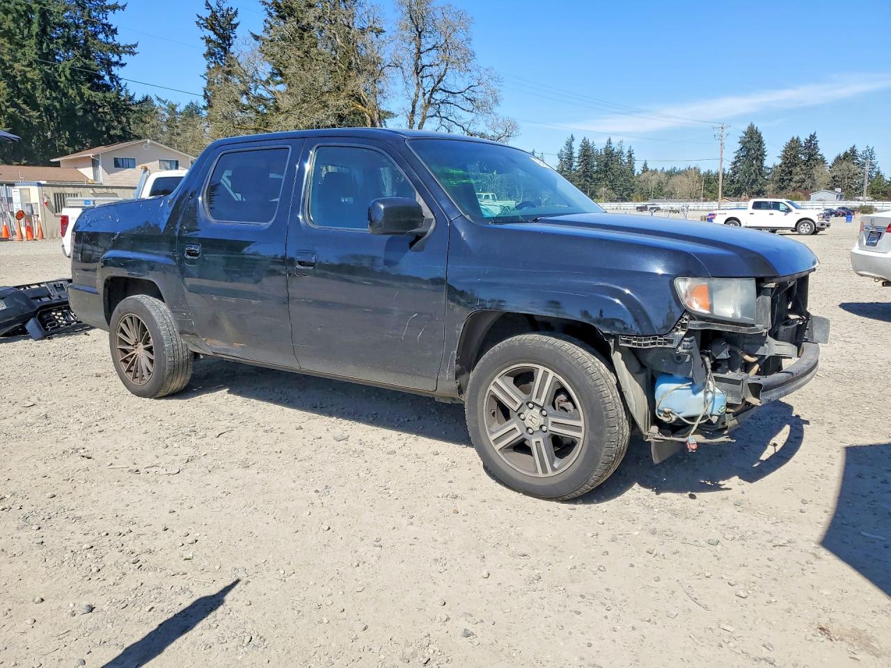 2014 Honda Ridgeline Sport Black vin: 5FPYK1F71EB502538