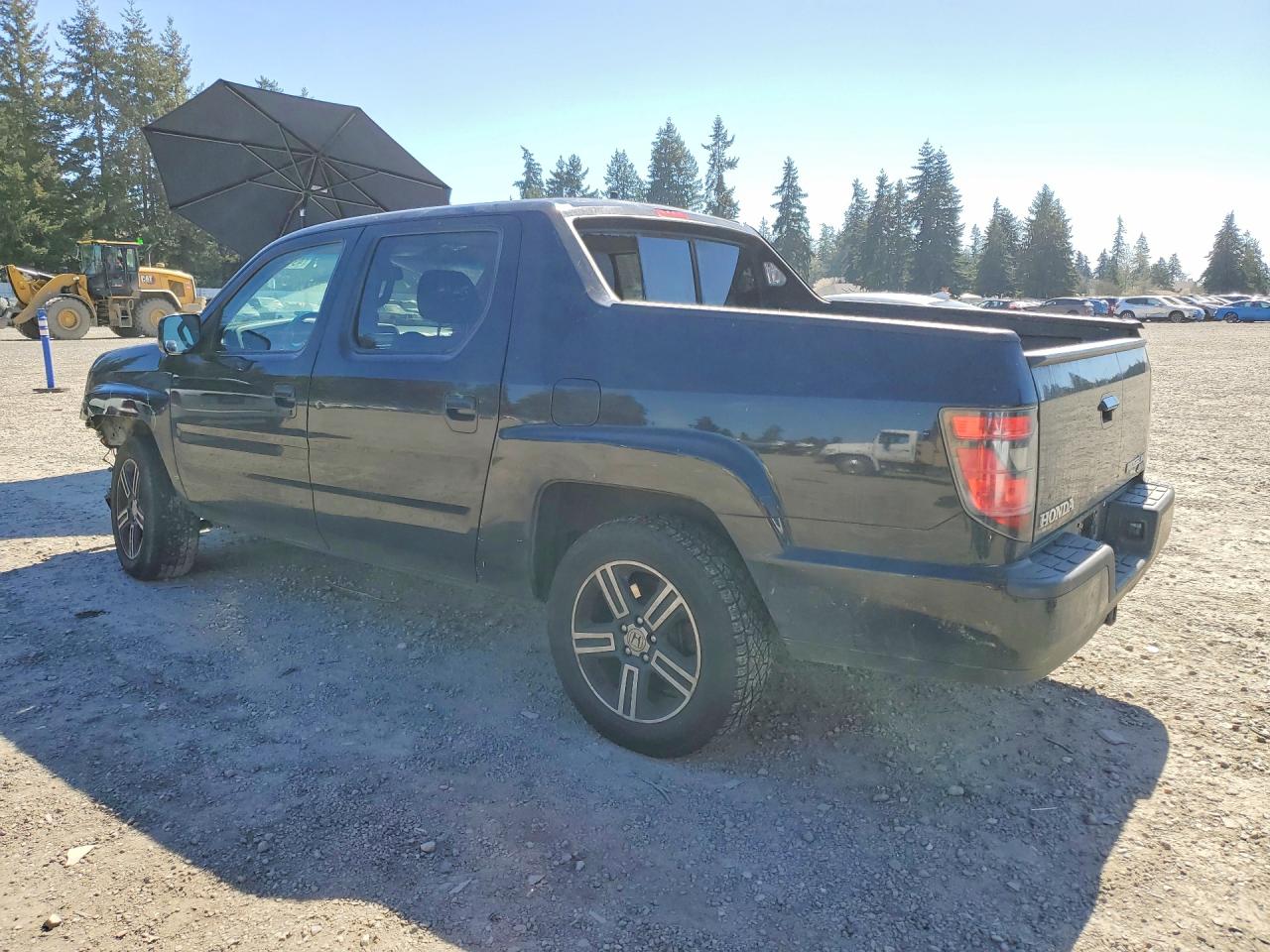 2014 Honda Ridgeline Sport Black vin: 5FPYK1F71EB502538