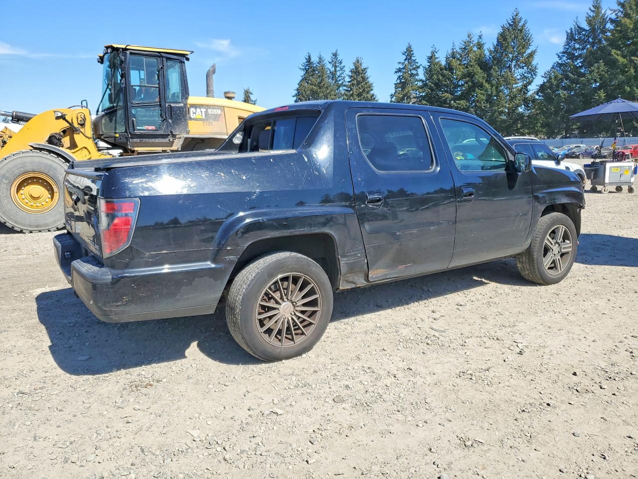 2014 Honda Ridgeline Sport Black vin: 5FPYK1F71EB502538