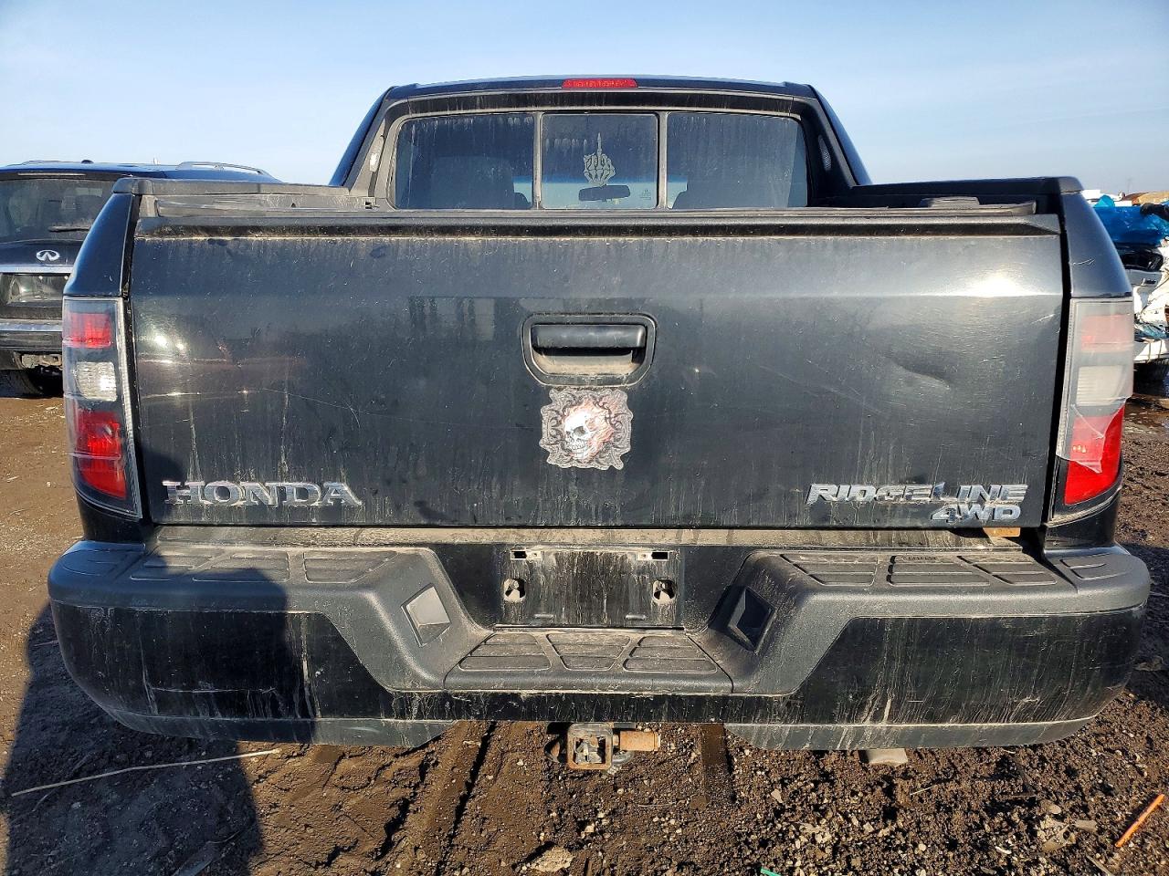 2012 Honda Ridgeline Sport Черный vin: 5FPYK1F72CB455579