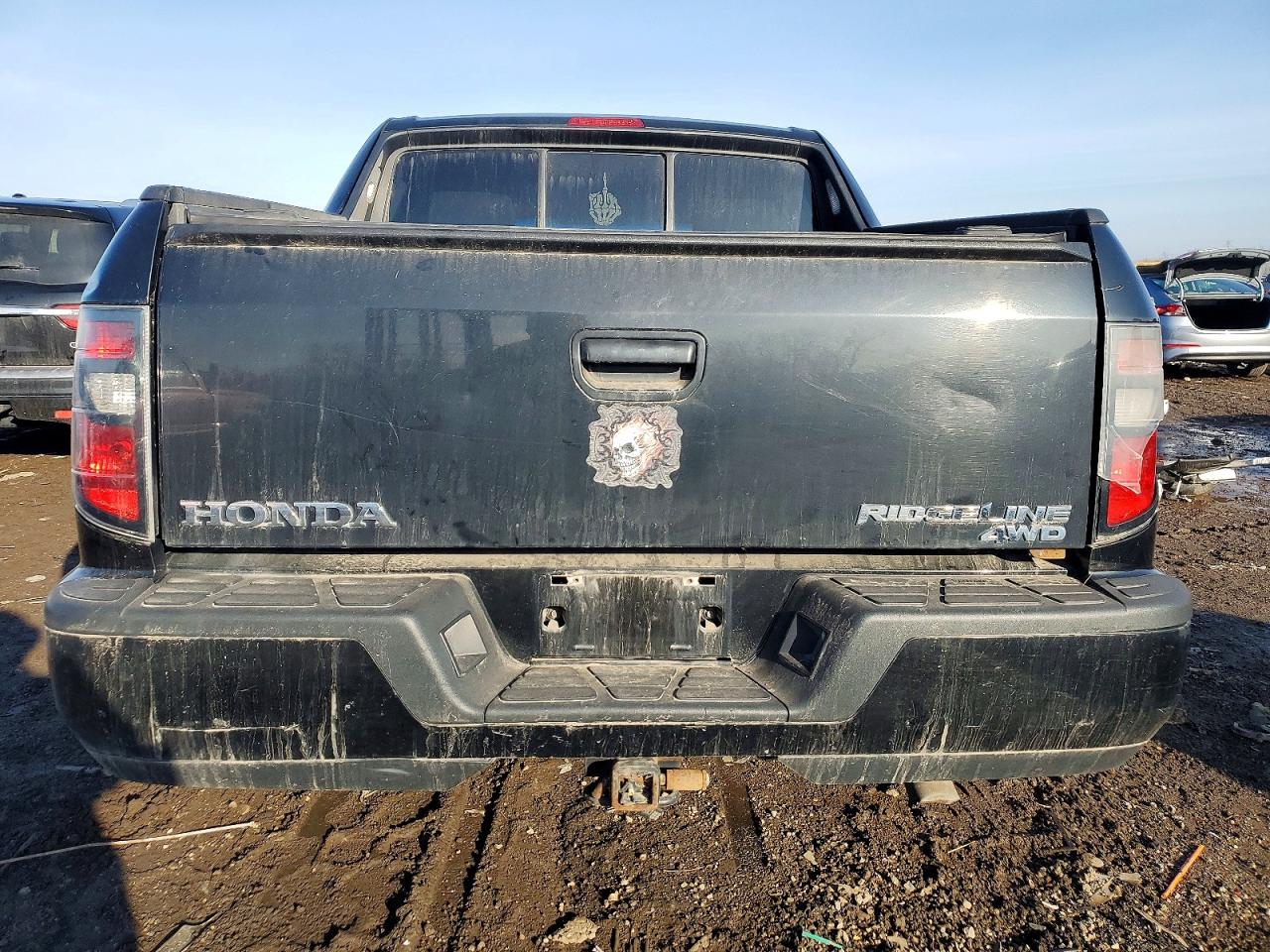 2012 Honda Ridgeline Sport Черный vin: 5FPYK1F72CB455579
