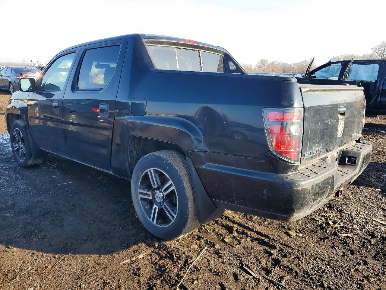 2012 Honda Ridgeline Sport Черный vin: 5FPYK1F72CB455579