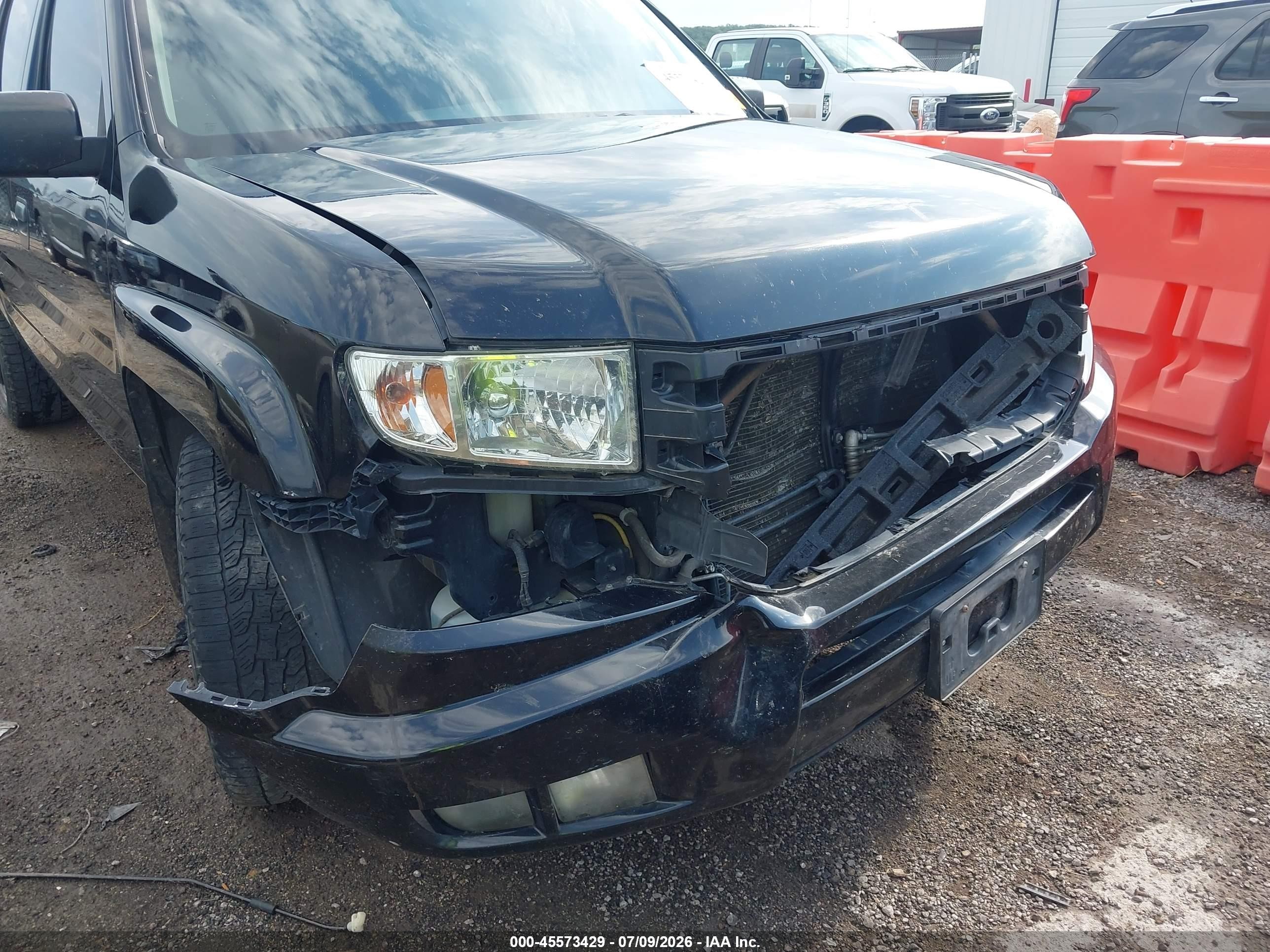 2013 Honda Ridgeline Sport Black vin: 5FPYK1F72DB016402