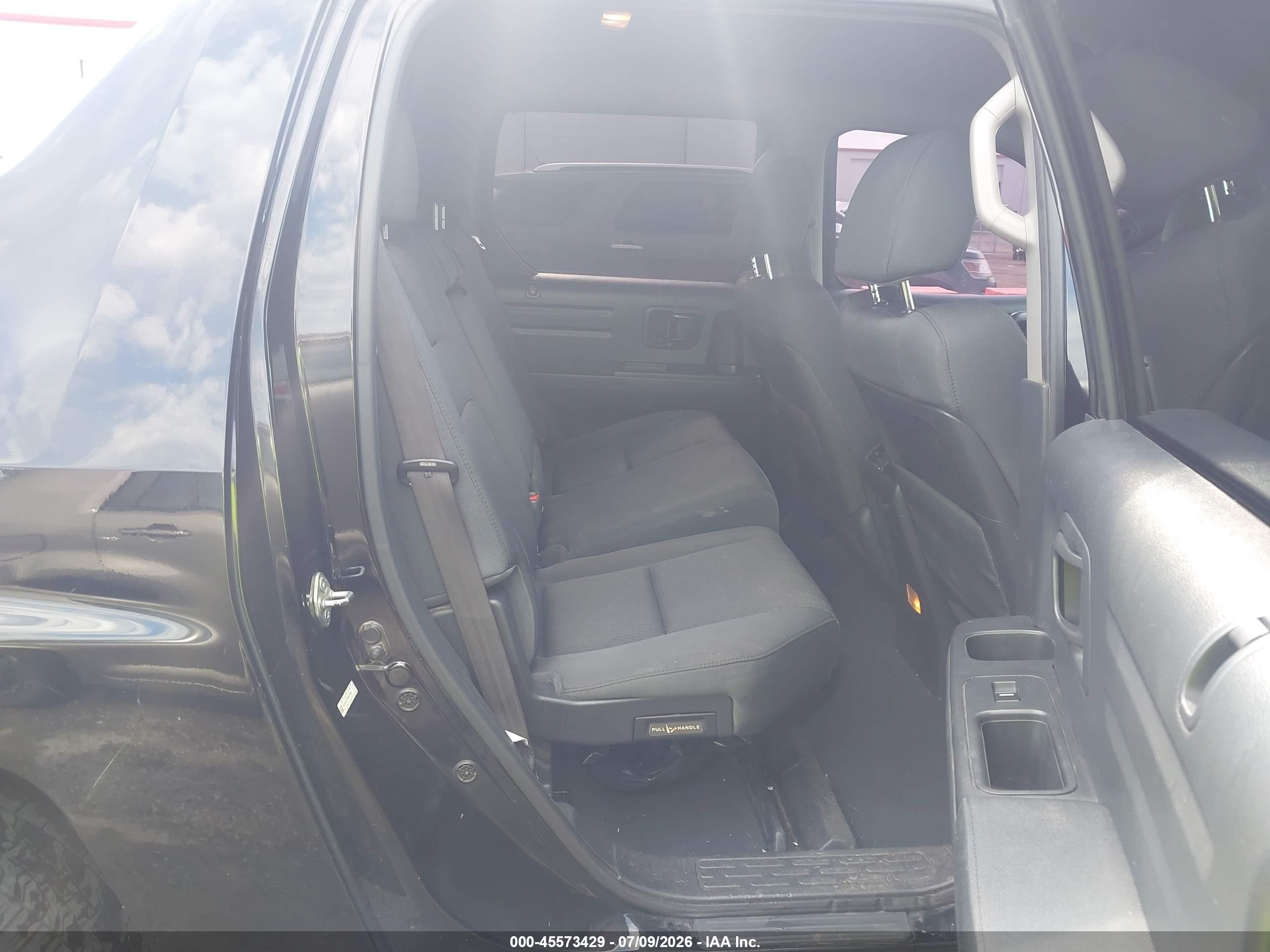 2013 Honda Ridgeline Sport Black vin: 5FPYK1F72DB016402