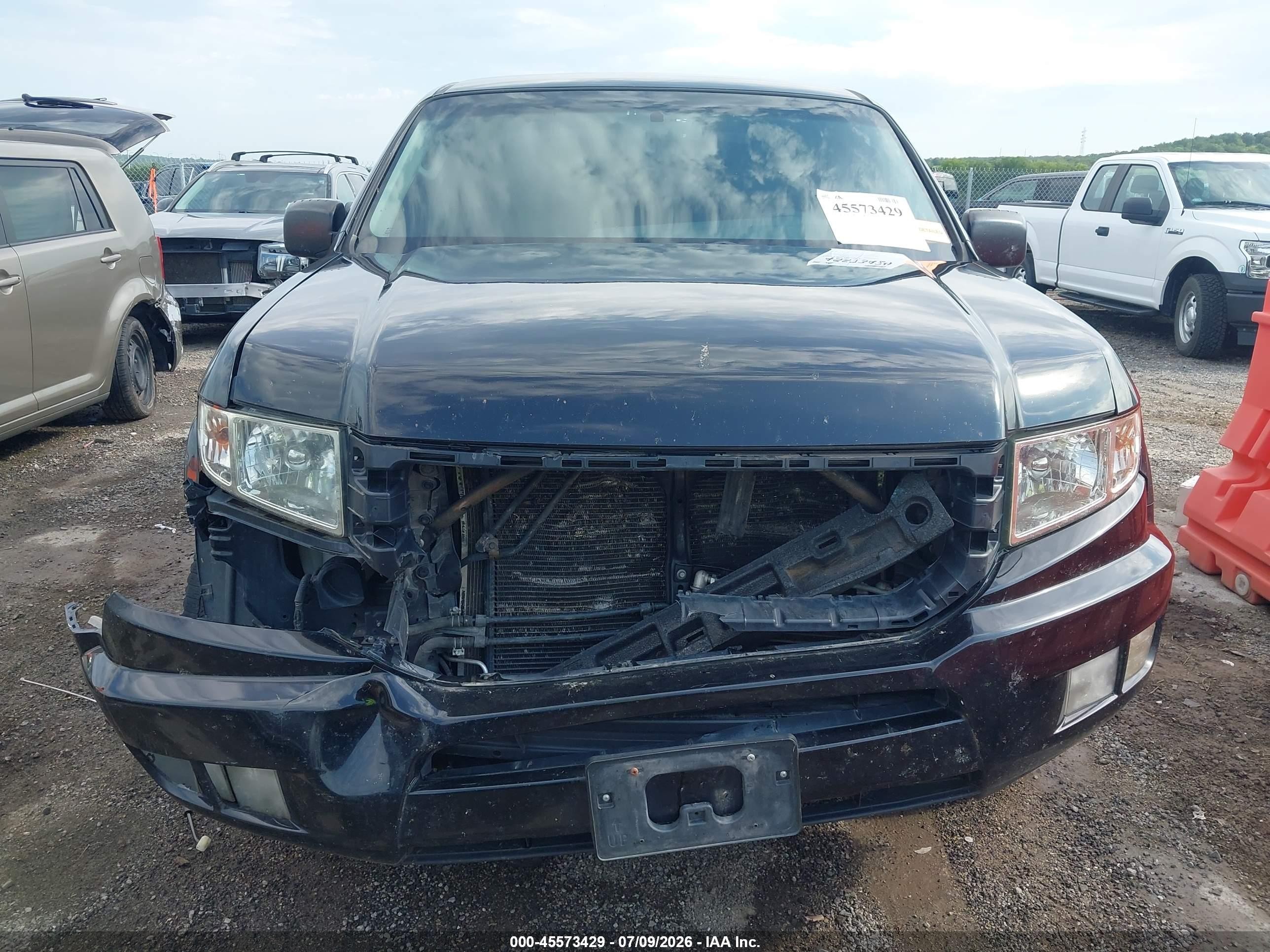 2013 Honda Ridgeline Sport Black vin: 5FPYK1F72DB016402