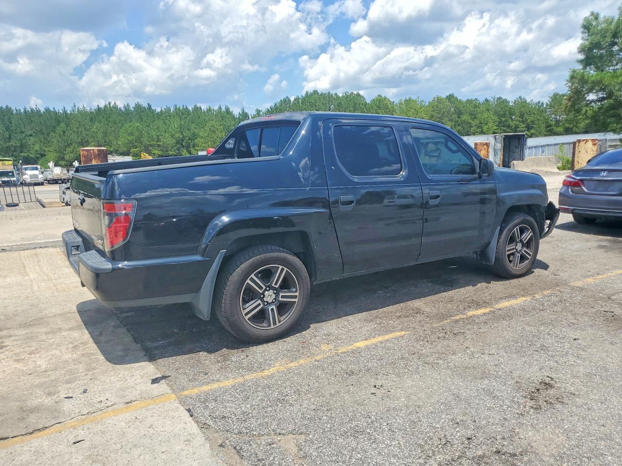2014 Honda Ridgeline Sport Black vin: 5FPYK1F72EB014652