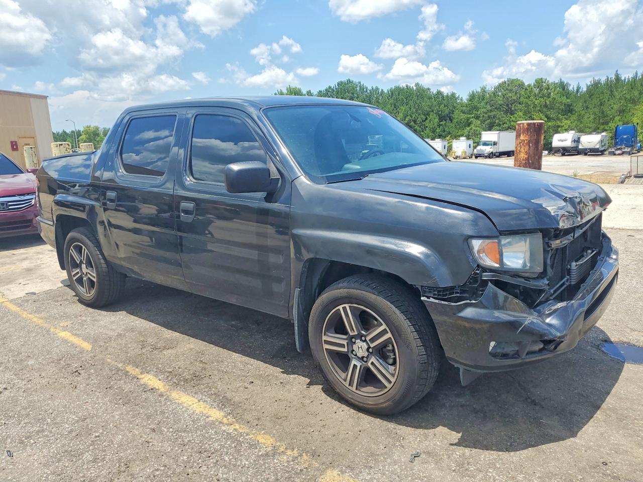 2014 Honda Ridgeline Sport Black vin: 5FPYK1F72EB014652