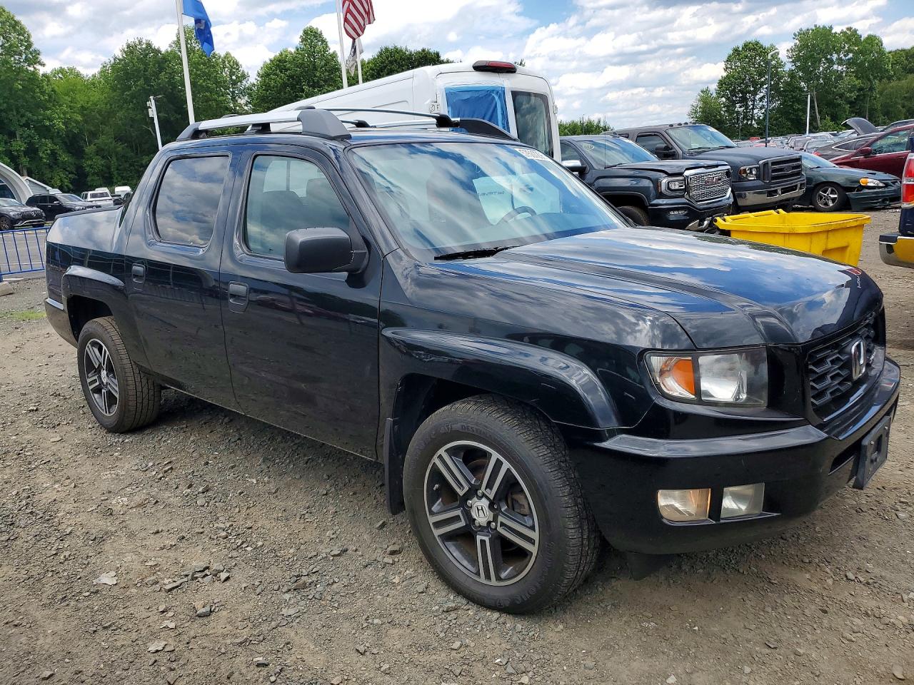 2013 Honda Ridgeline Sport Black vin: 5FPYK1F73DB018725