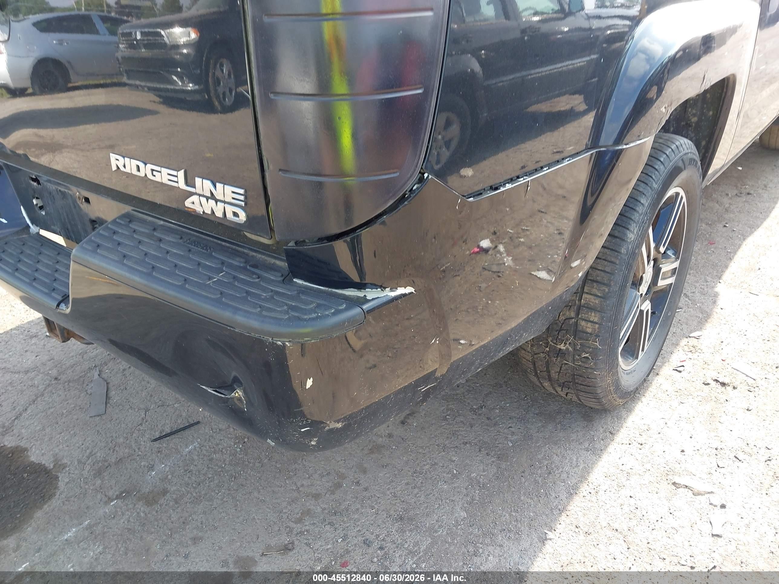 2014 Honda Ridgeline Sport Black vin: 5FPYK1F73EB011811
