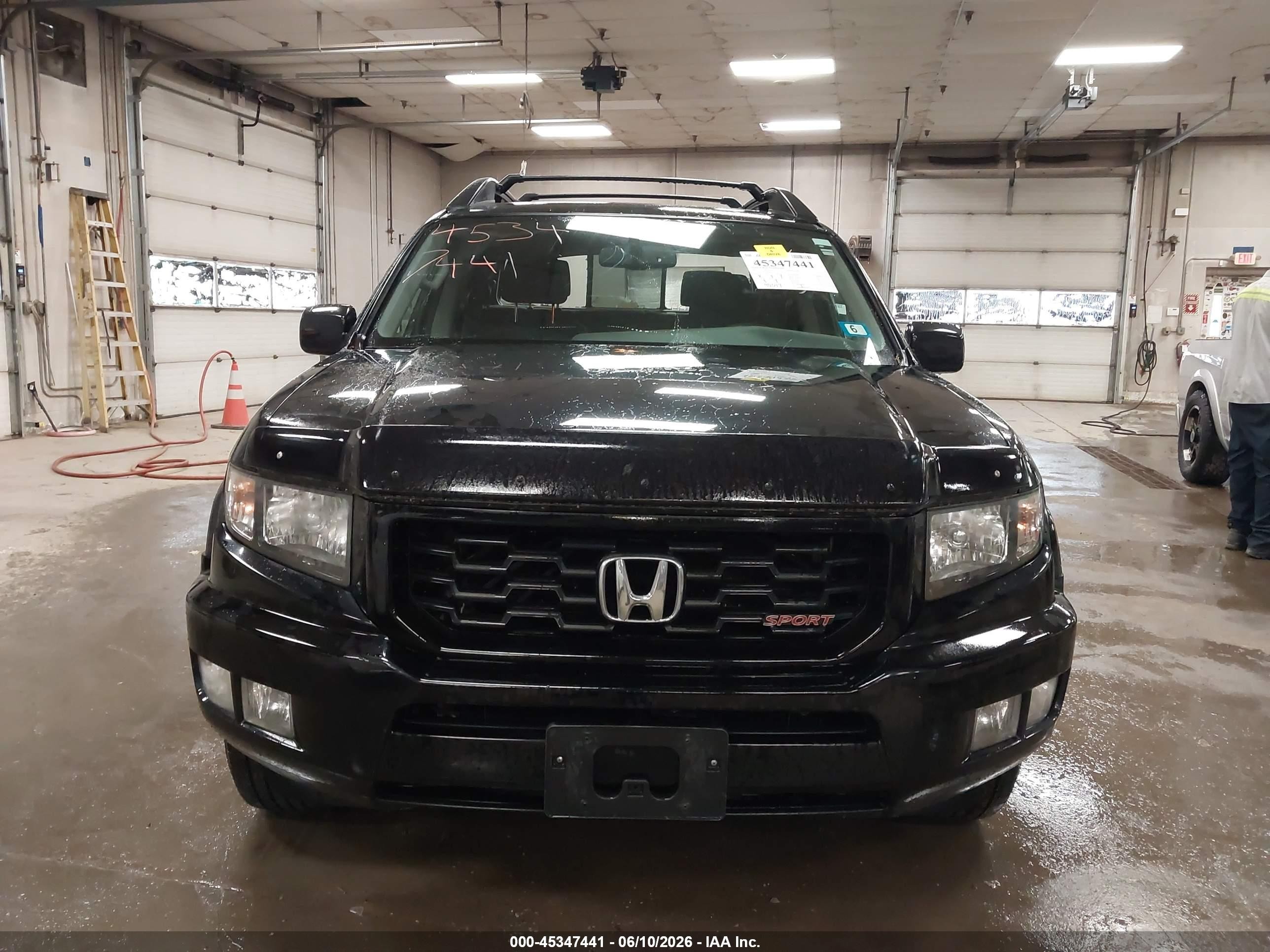 2013 Honda Ridgeline Sport Black vin: 5FPYK1F74DB005322