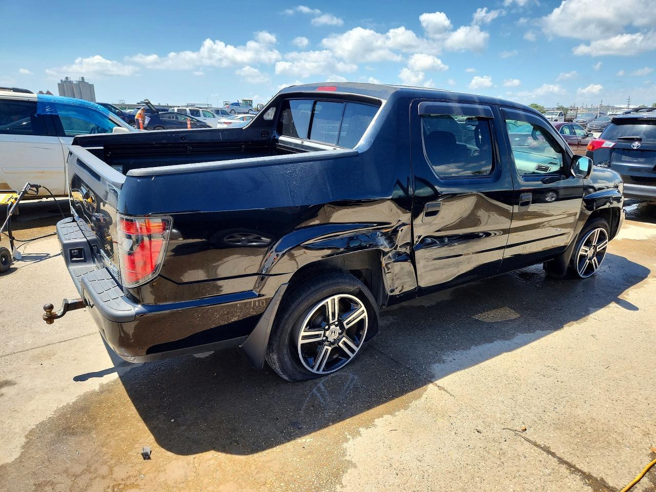 2013 Honda Ridgeline Sport Black vin: 5FPYK1F74DB015364