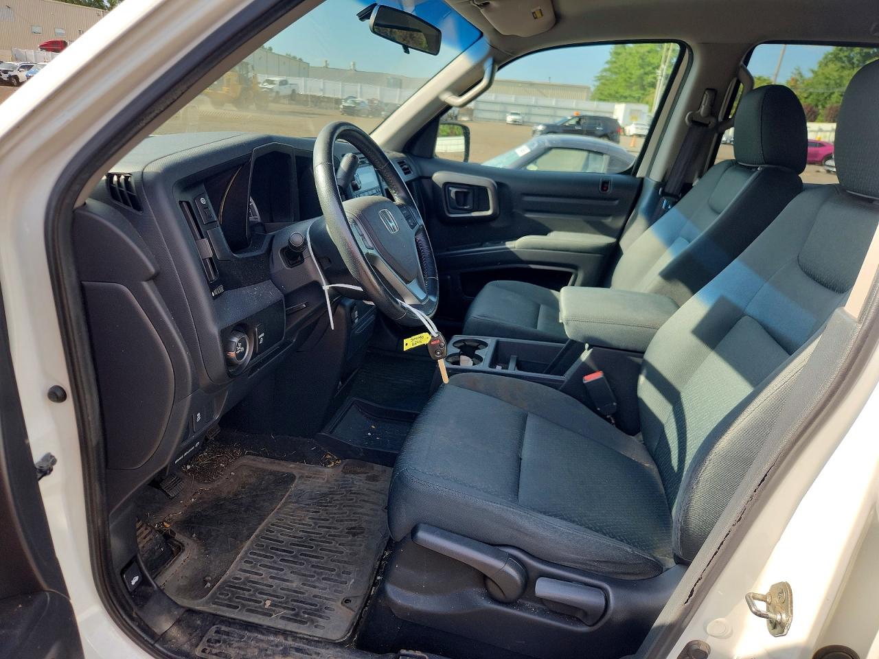 2012 Honda Ridgeline Sport White vin: 5FPYK1F75CB454037