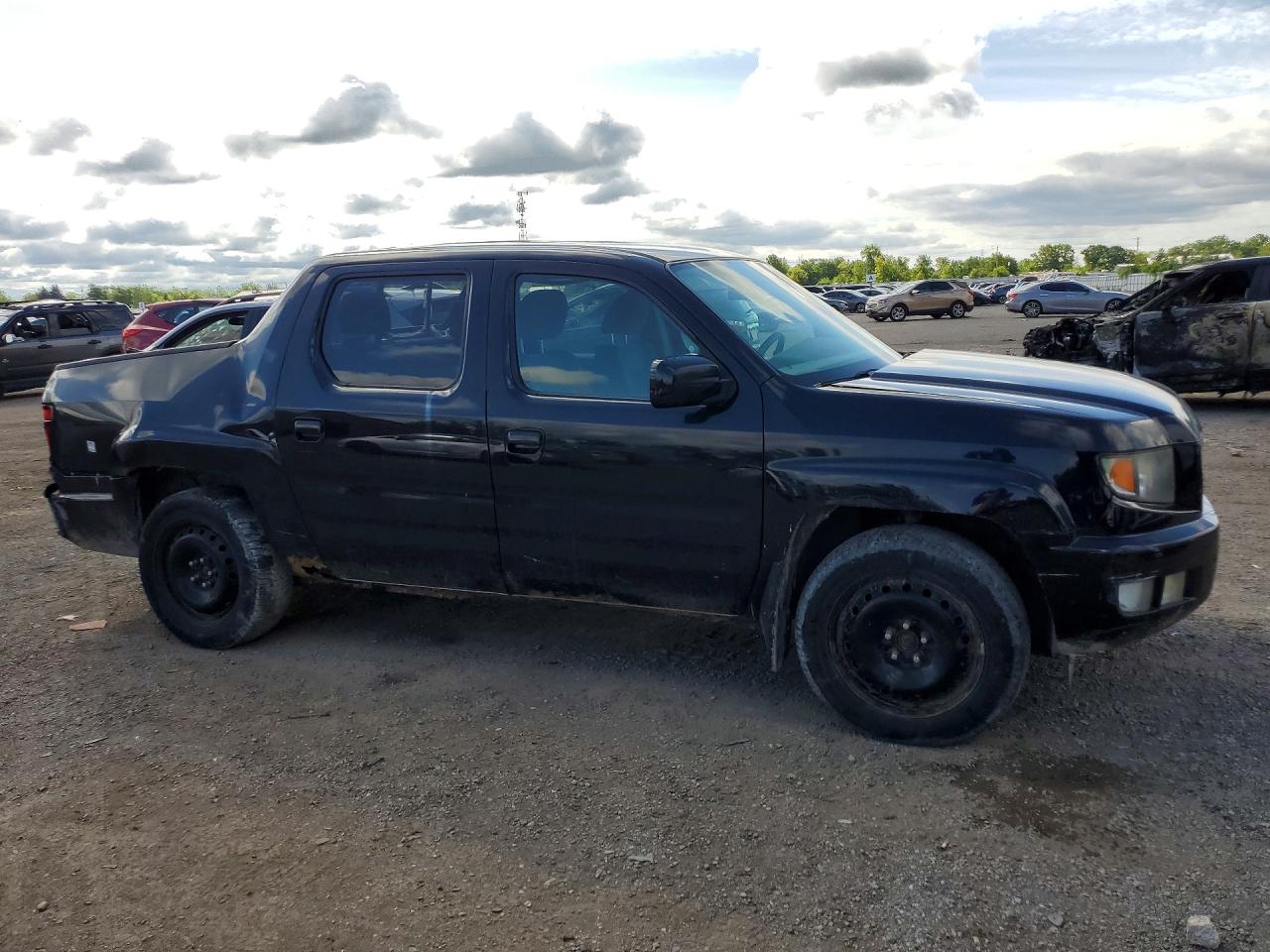 2013 Honda Ridgeline Sport Черный vin: 5FPYK1F75DB502752