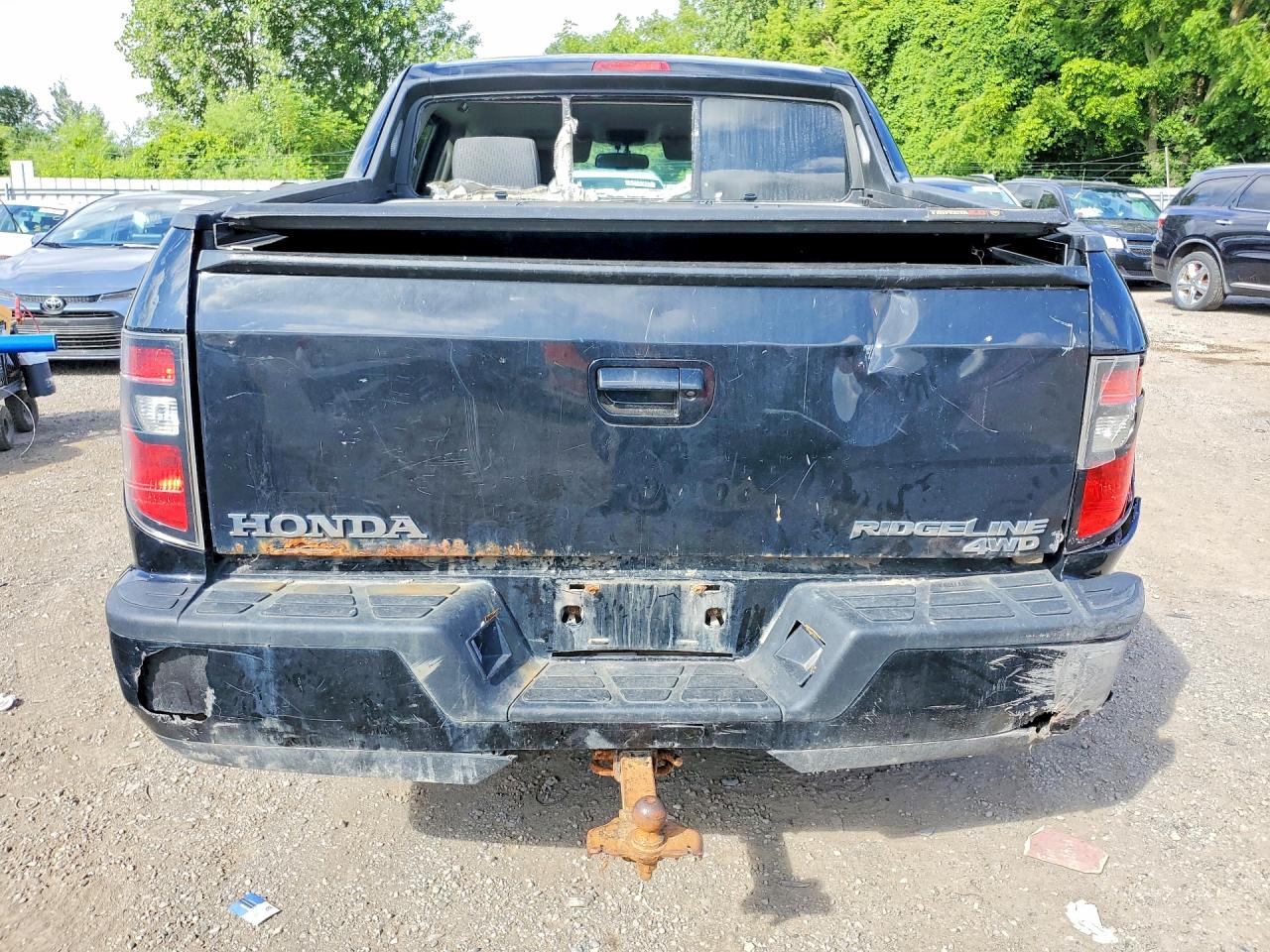 2013 Honda Ridgeline Sport Черный vin: 5FPYK1F75DB502752