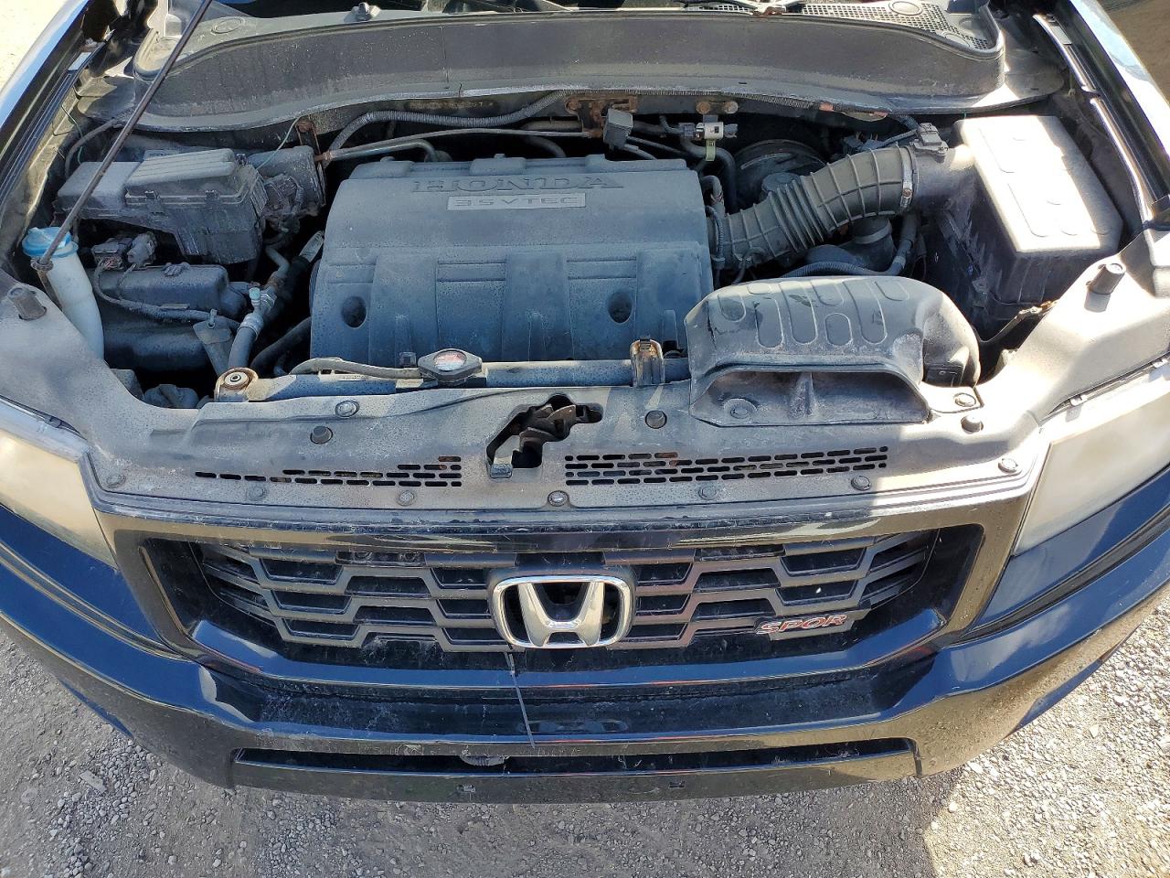 2013 Honda Ridgeline Sport Черный vin: 5FPYK1F75DB502752