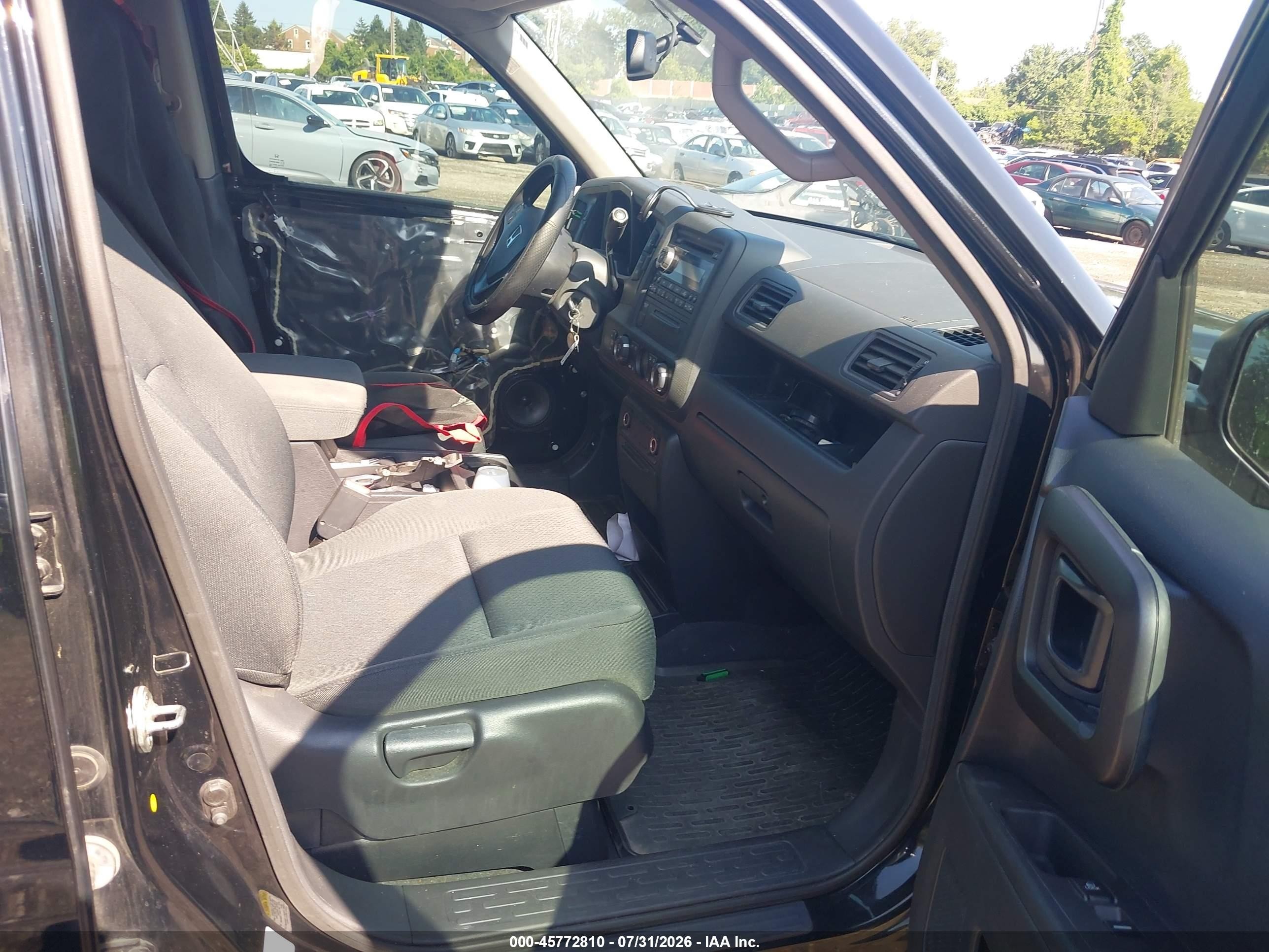 2013 Honda Ridgeline Sport Black vin: 5FPYK1F76DB008349