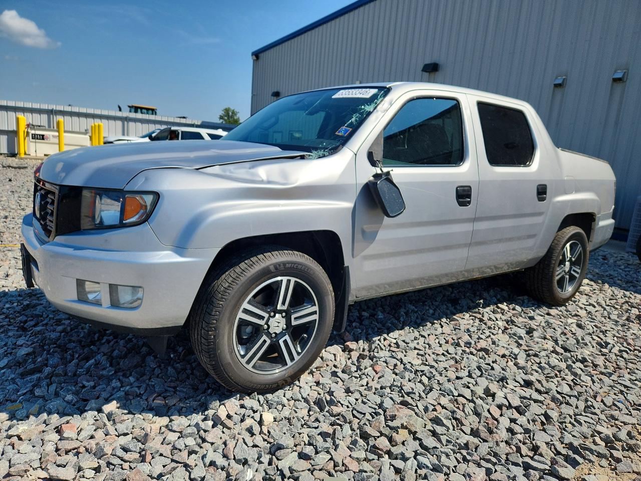 2013 Honda Ridgeline Sport Gray vin: 5FPYK1F76DB009629
