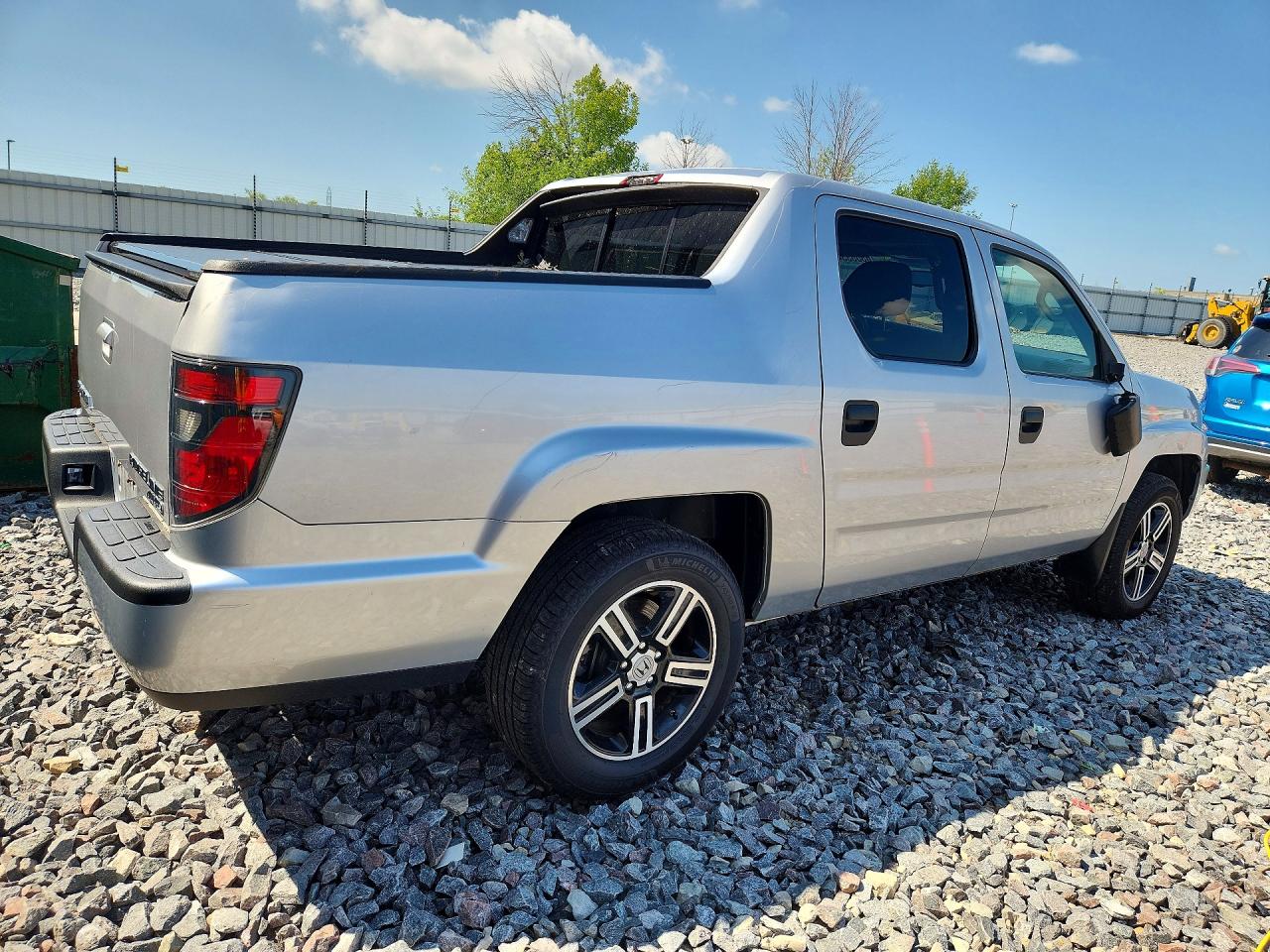 2013 Honda Ridgeline Sport Gray vin: 5FPYK1F76DB009629