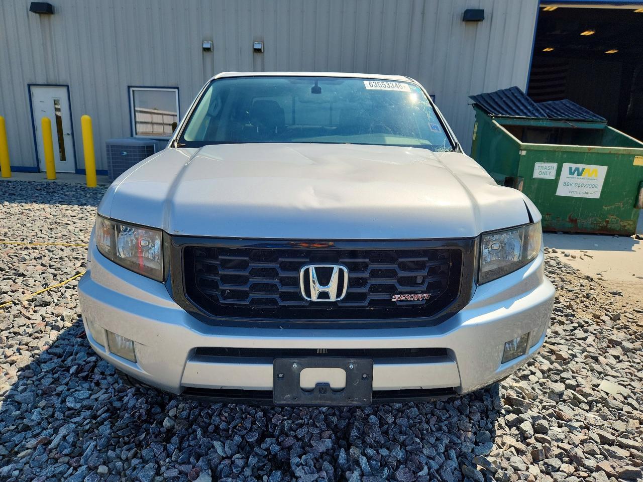 2013 Honda Ridgeline Sport Gray vin: 5FPYK1F76DB009629