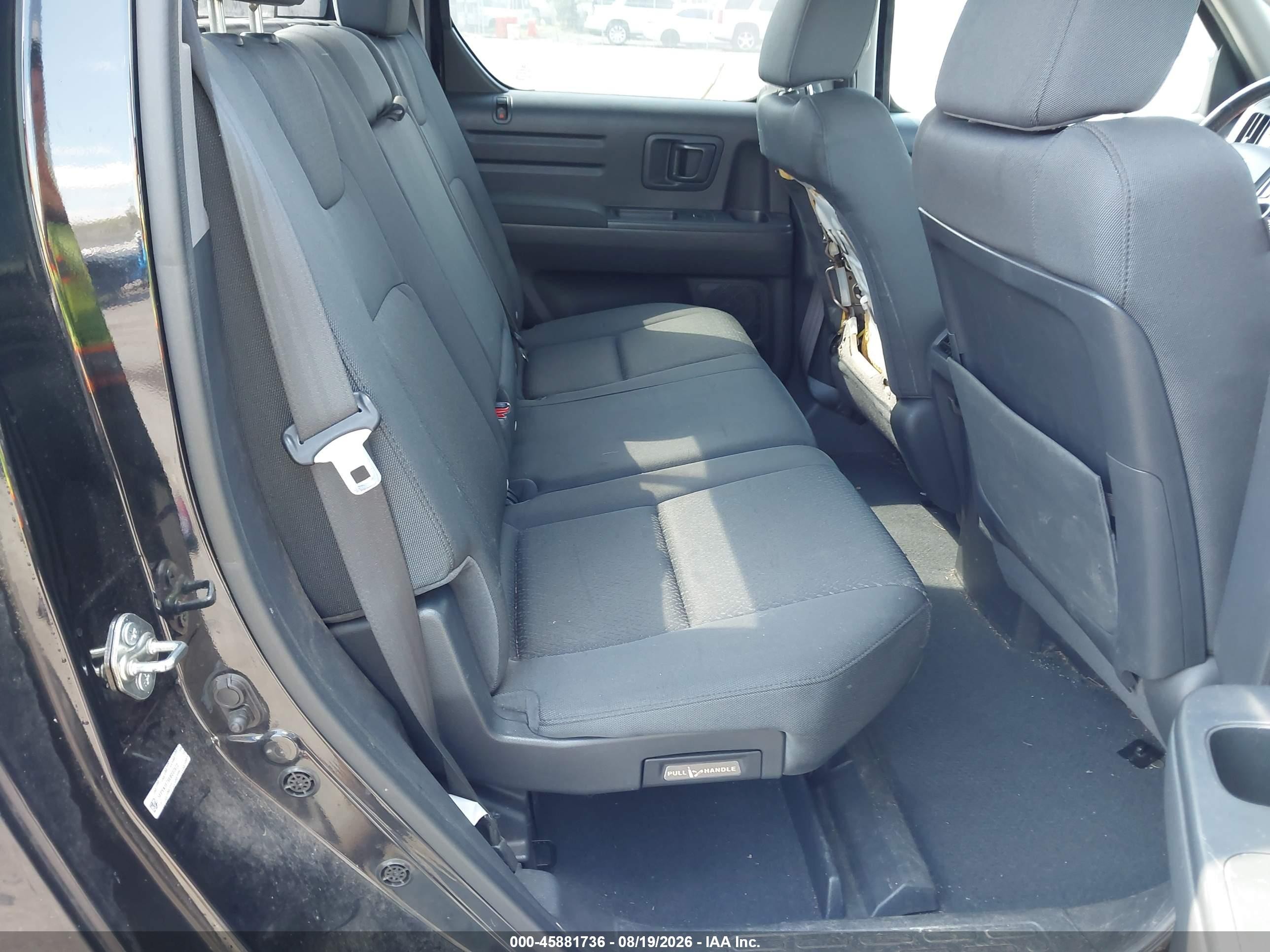 2014 Honda Ridgeline Sport Black vin: 5FPYK1F76EB007672