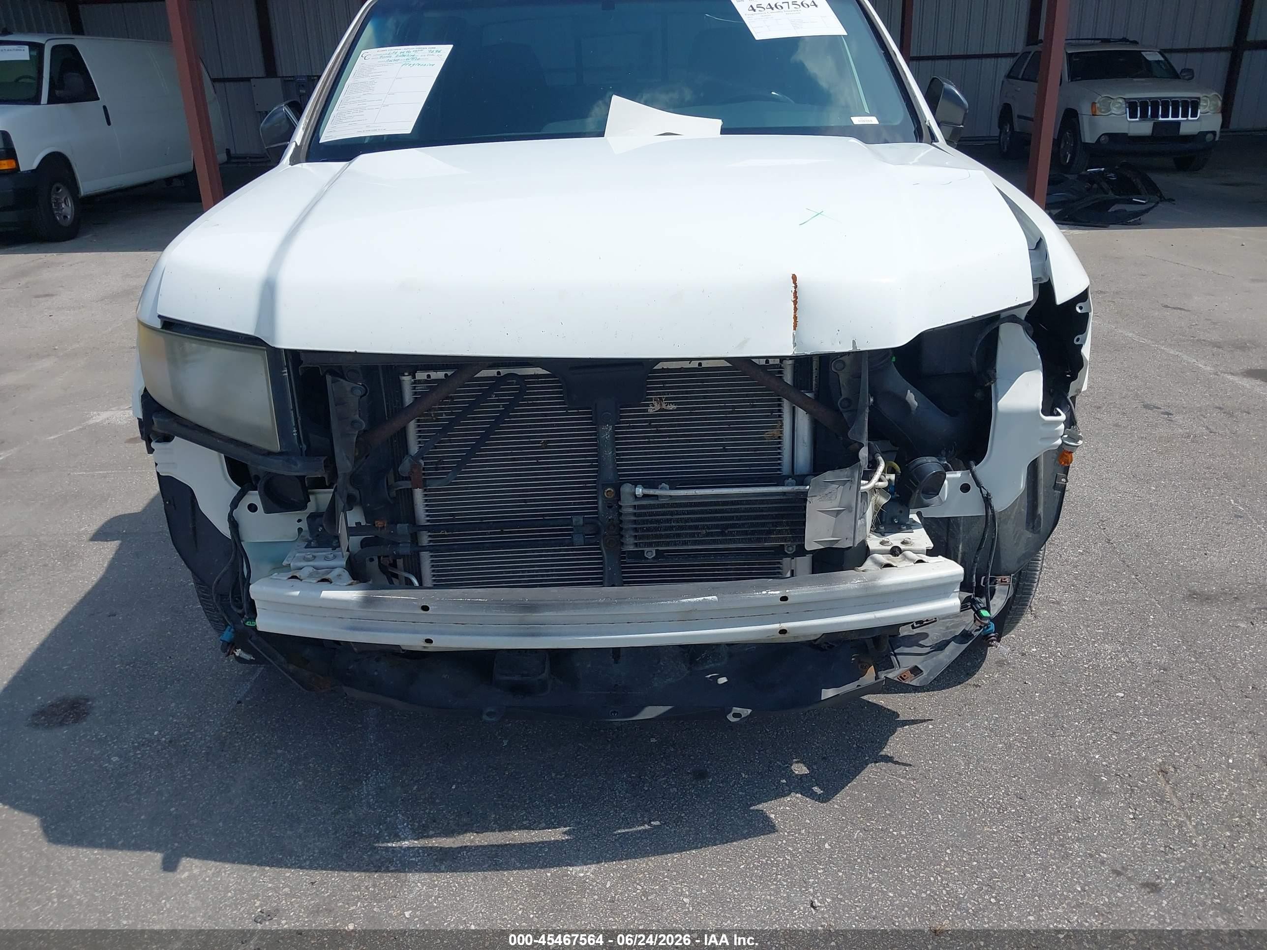 2012 Honda Ridgeline Sport White vin: 5FPYK1F77CB453343