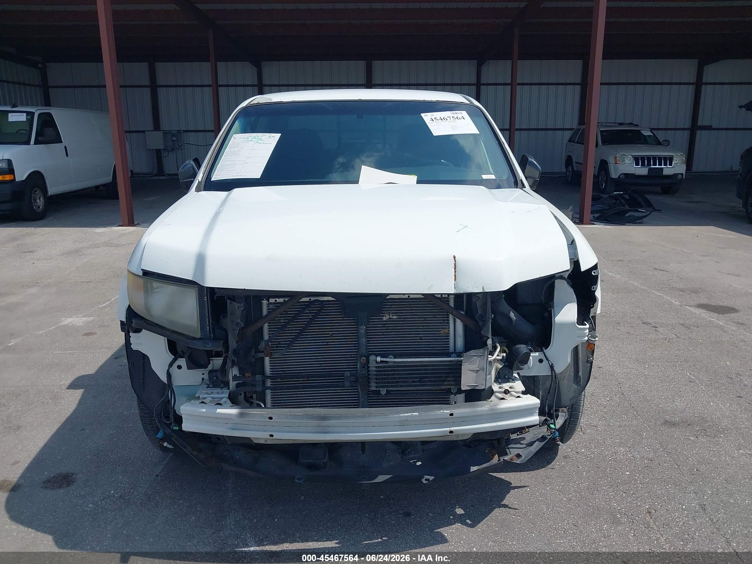 2012 Honda Ridgeline Sport White vin: 5FPYK1F77CB453343