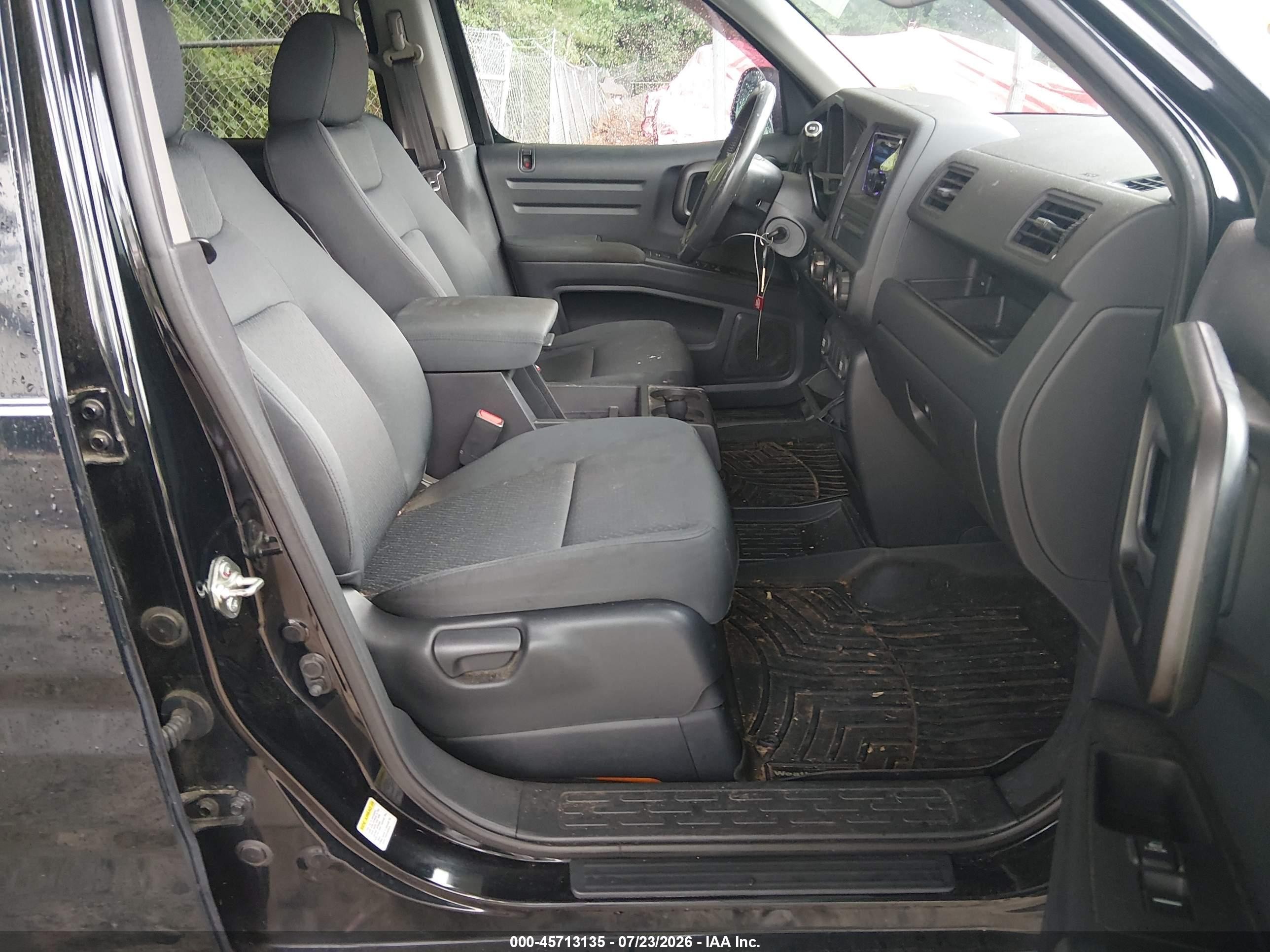 2014 Honda Ridgeline Sport Black vin: 5FPYK1F78EB008760